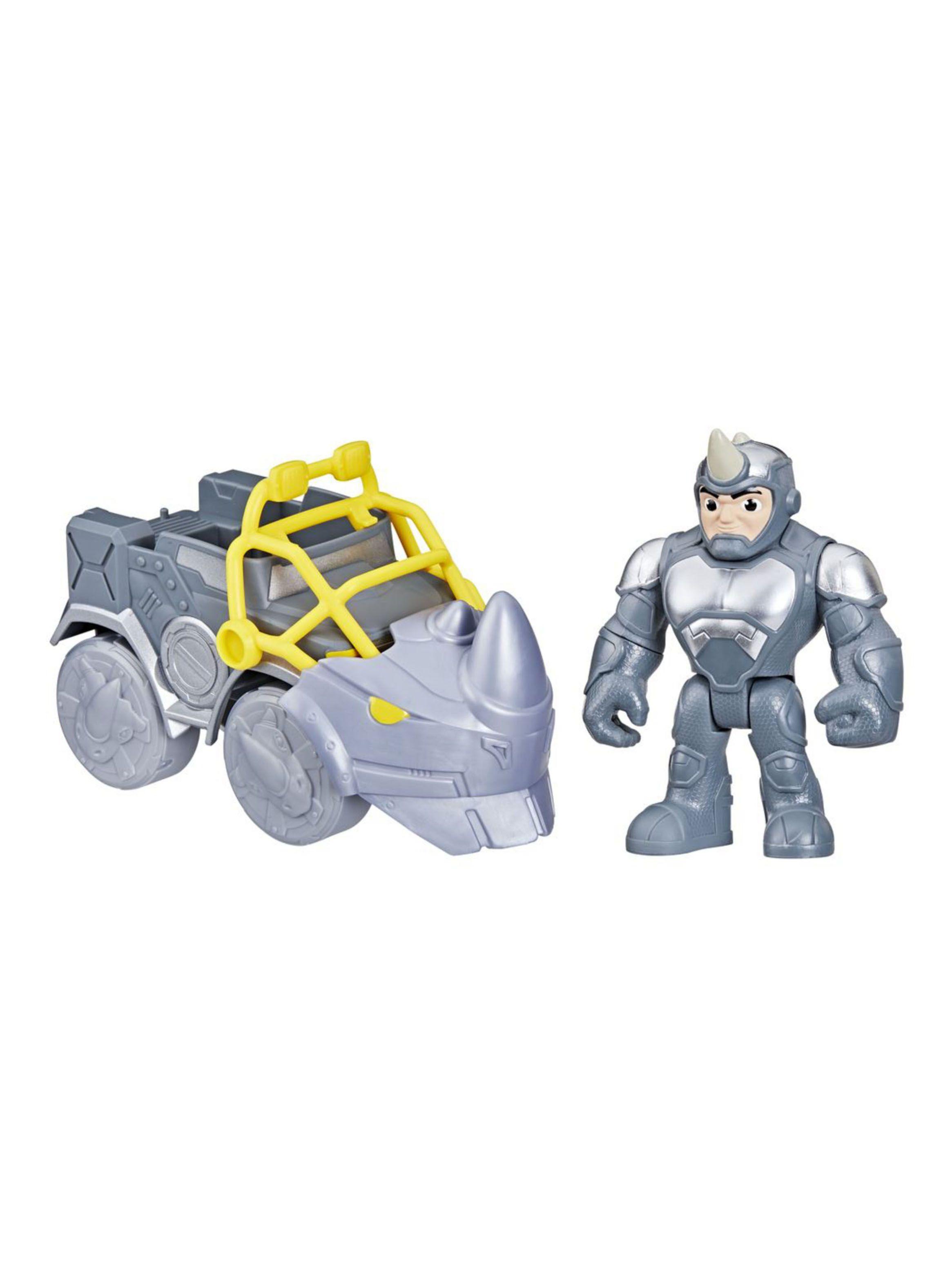 Figura de Acción Spidey & His Amazing Friends Rhino Demoledor-0