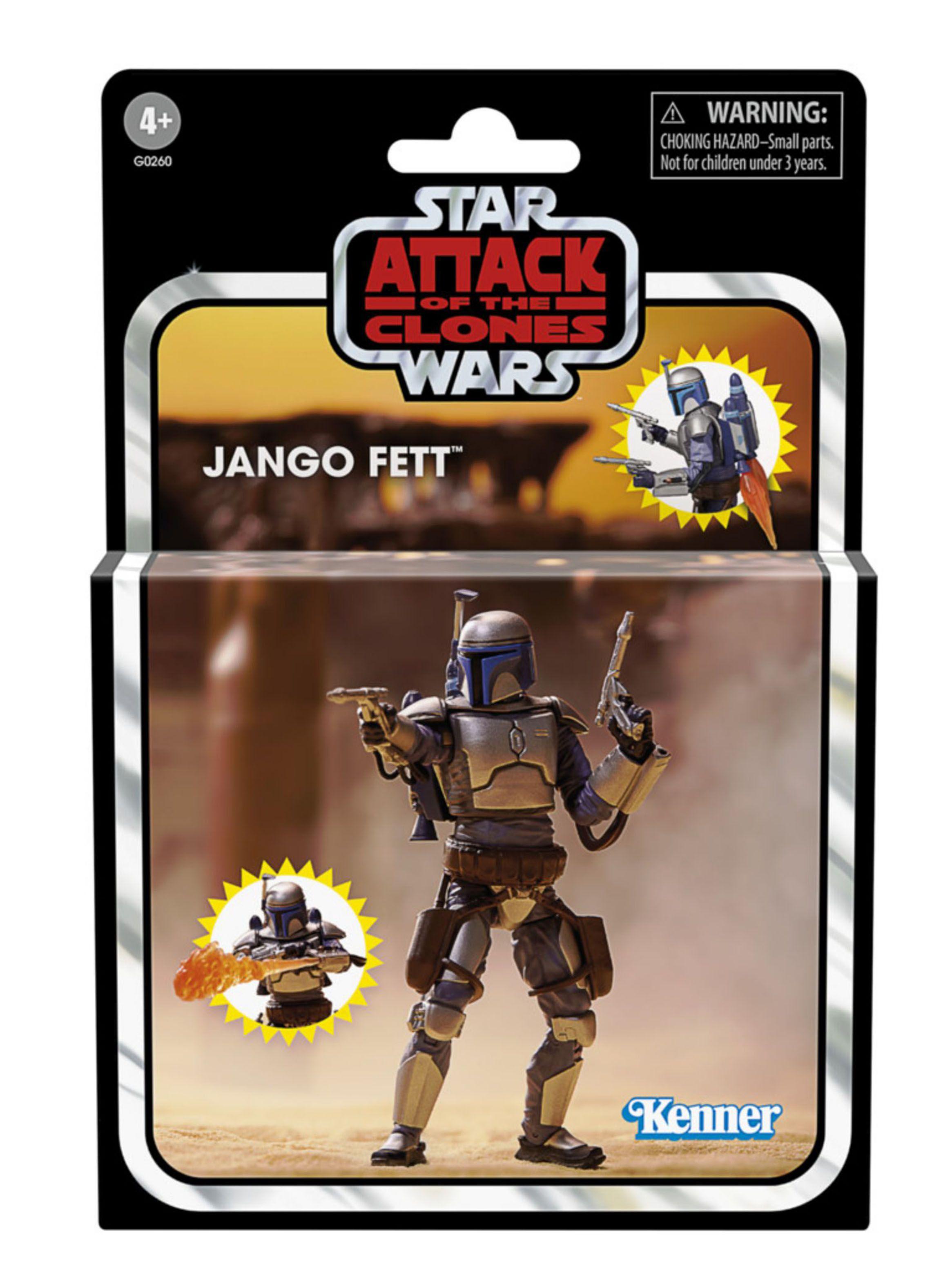 Figura de Acción El Ataque de los Clones Jango Fett-5