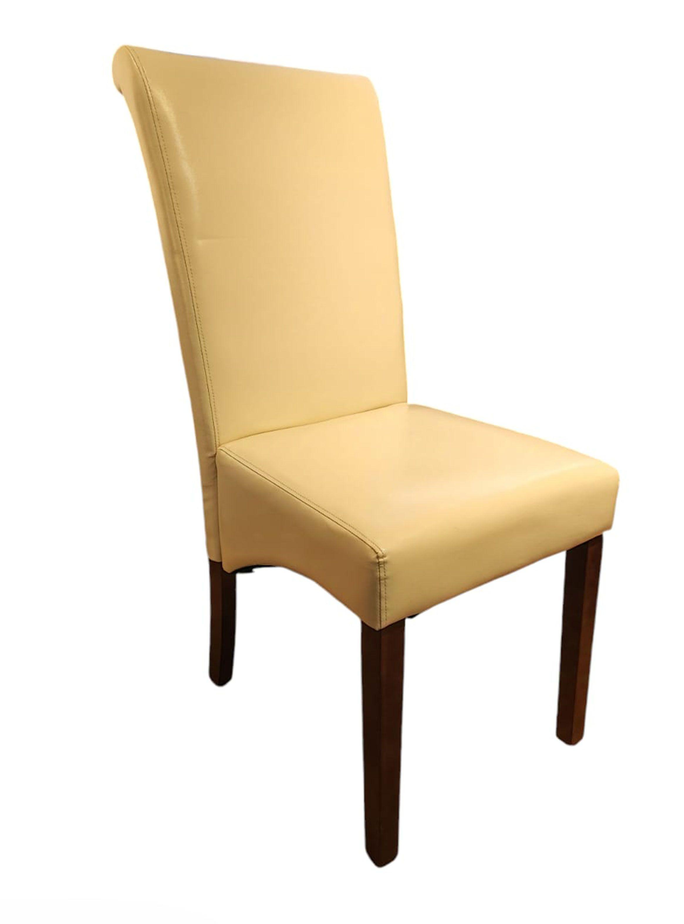 Set 2 Sillas Bocaccio PU Beige-4