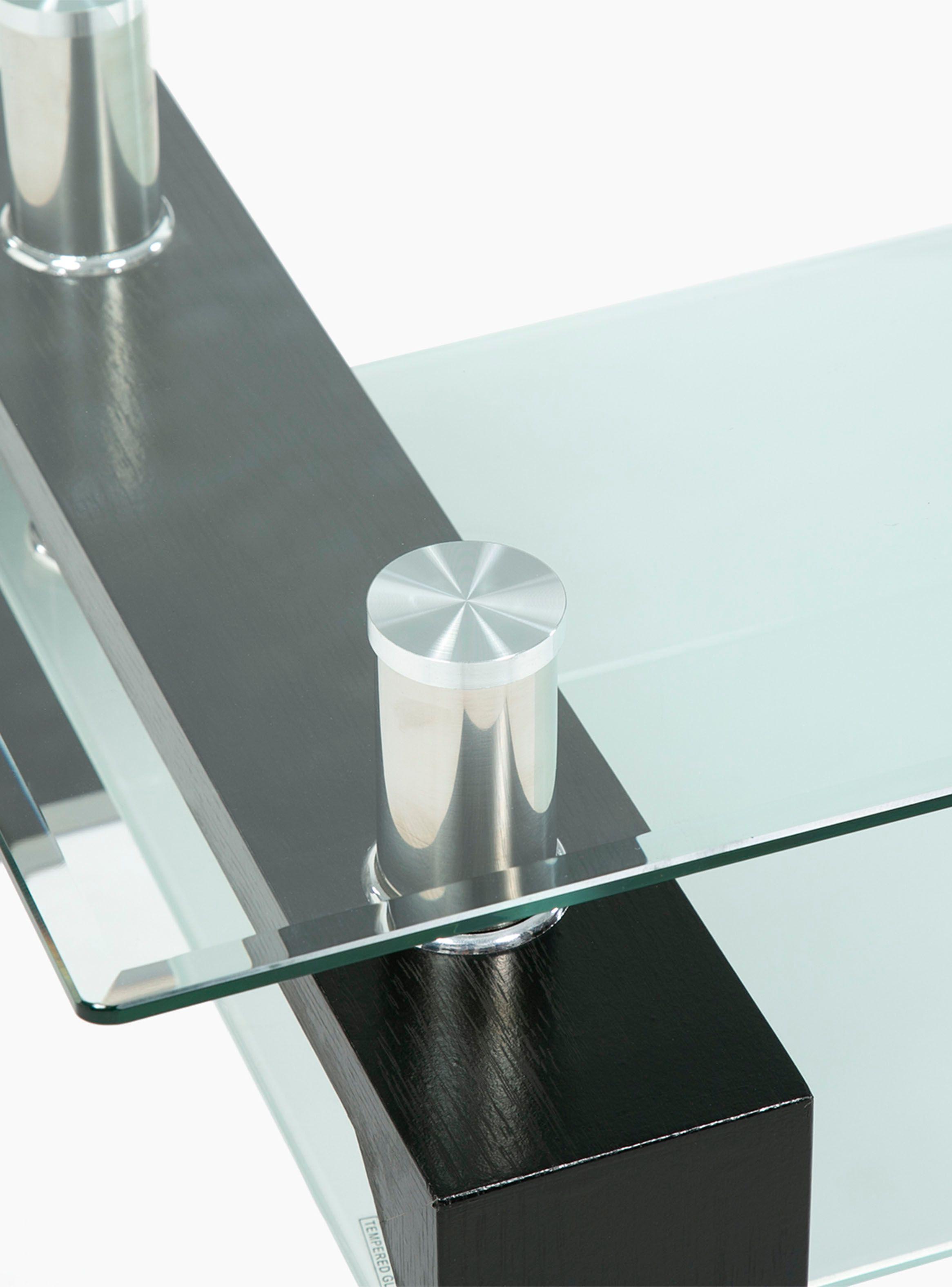 Mesa de Centro New Prisma Negro 60x110 cm-2