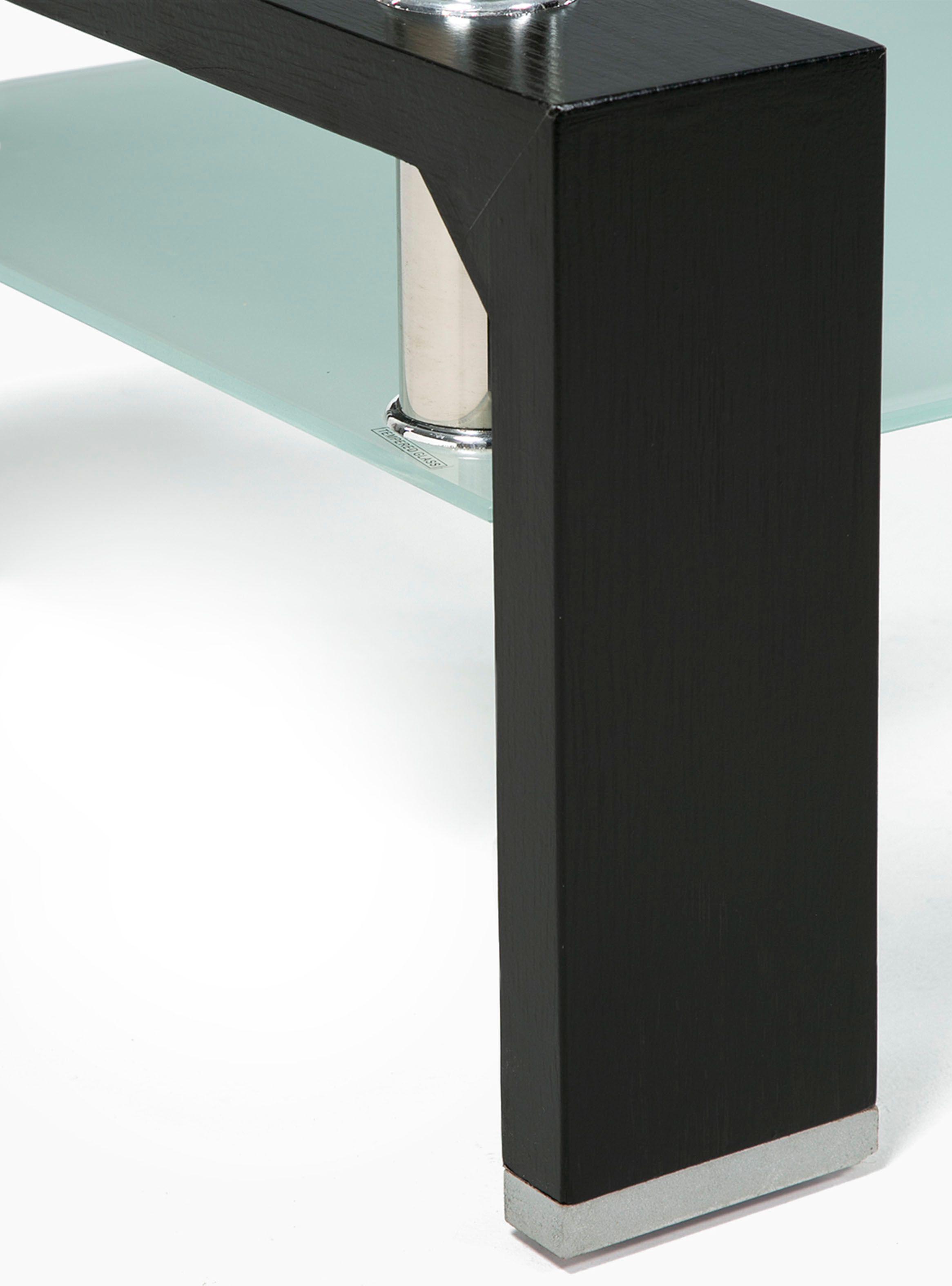 Mesa de Centro New Prisma Negro 60x110 cm-3
