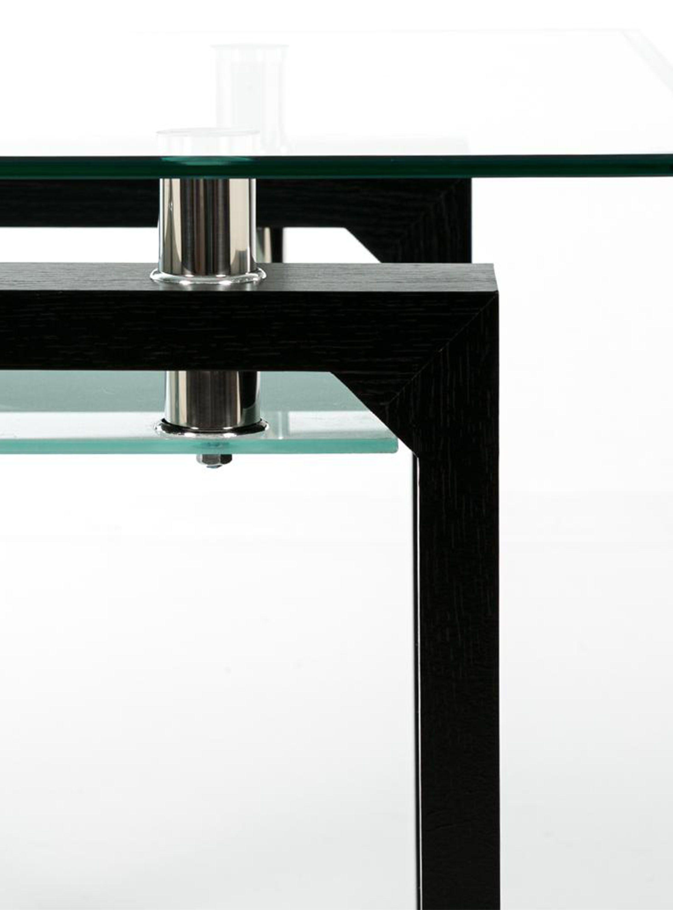 Comedor Prisma Rectangular Negro + 6 Sillas-3