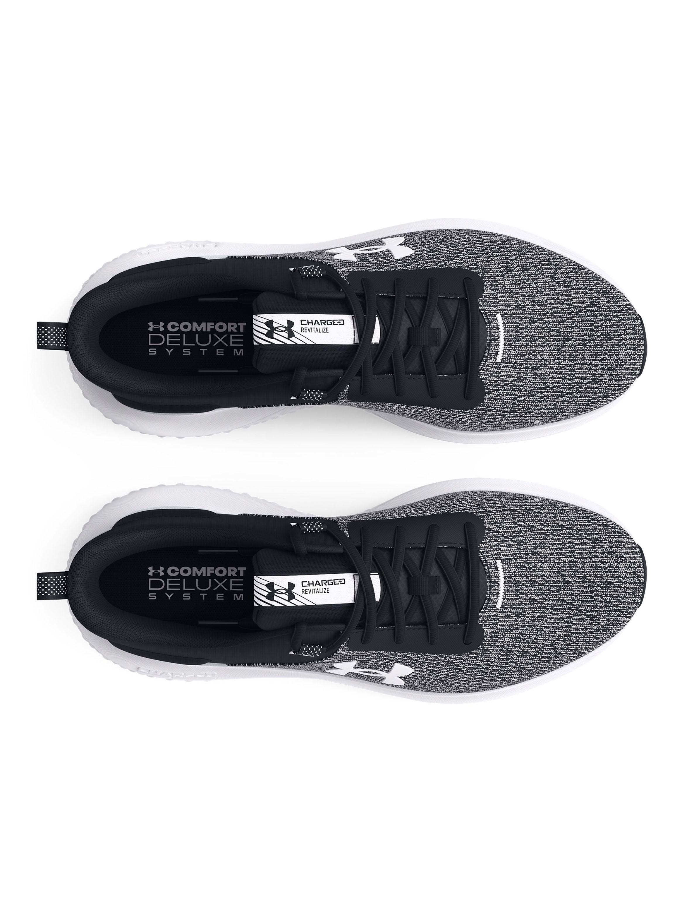 Zapatilla Running  Black Ua W Charged Revital Mujer-3