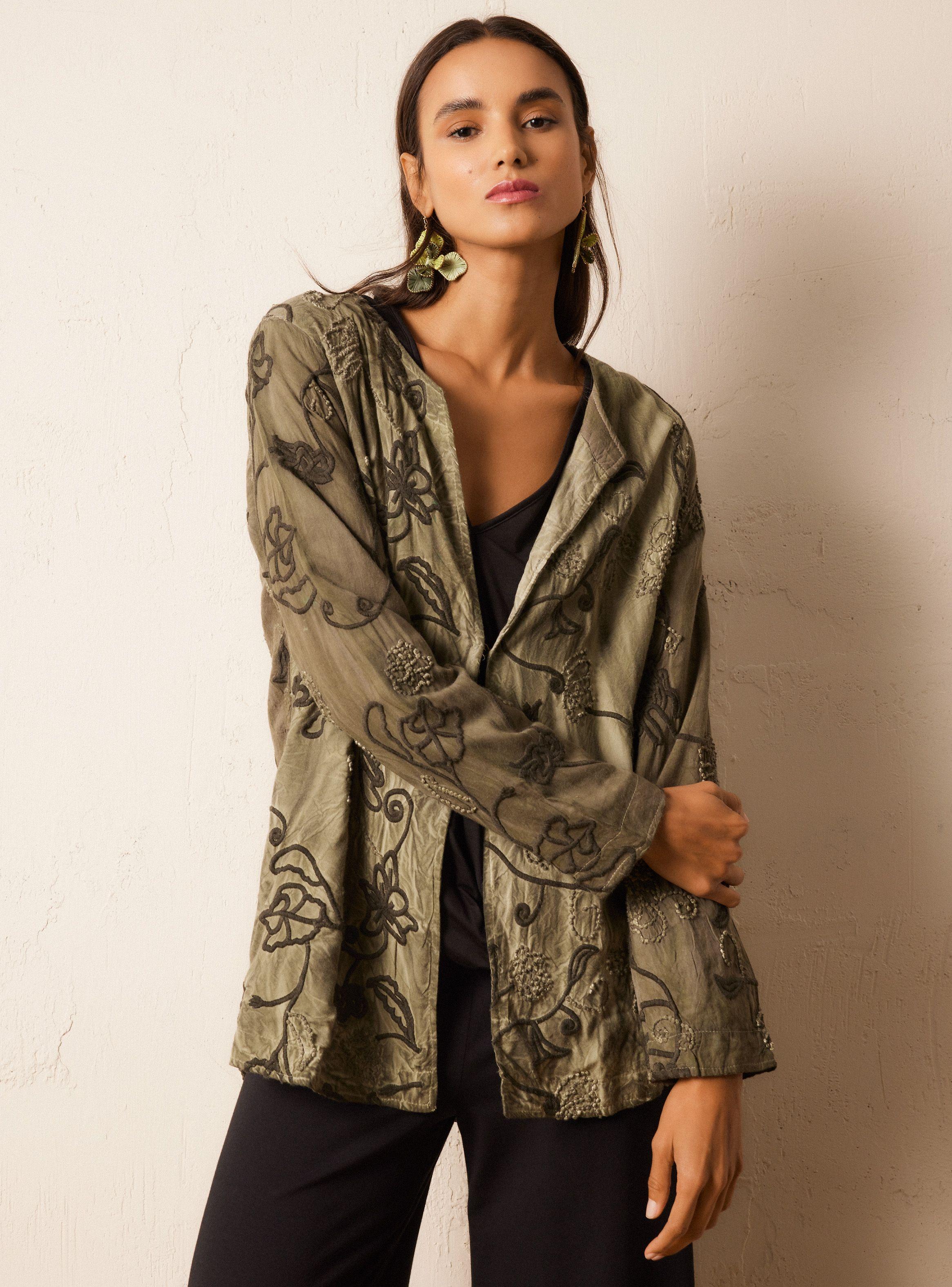 Chaqueta Bordado-0