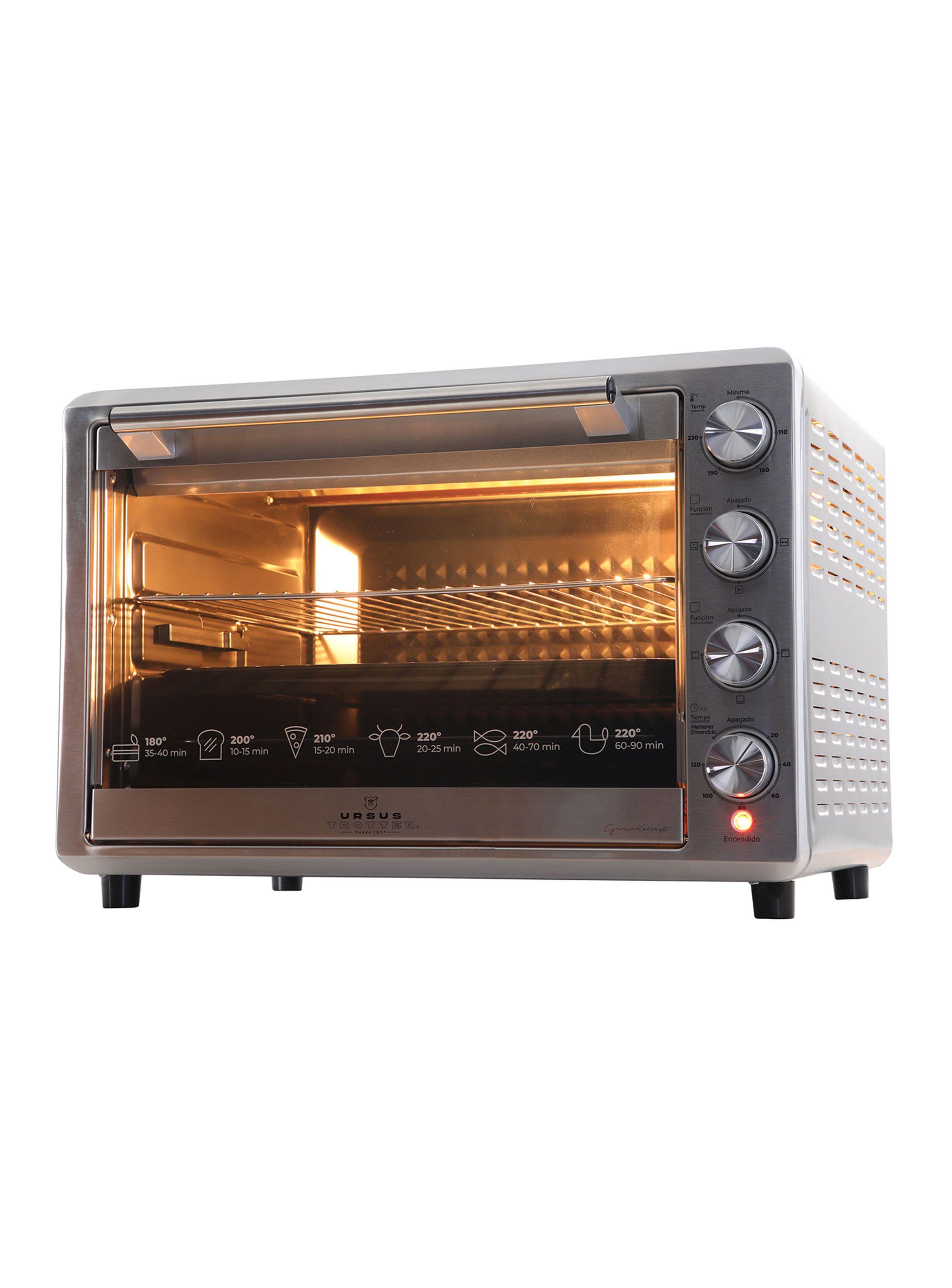 Horno Eléctrico 2200W 60 Litros UT-Backofen Pro-I-4