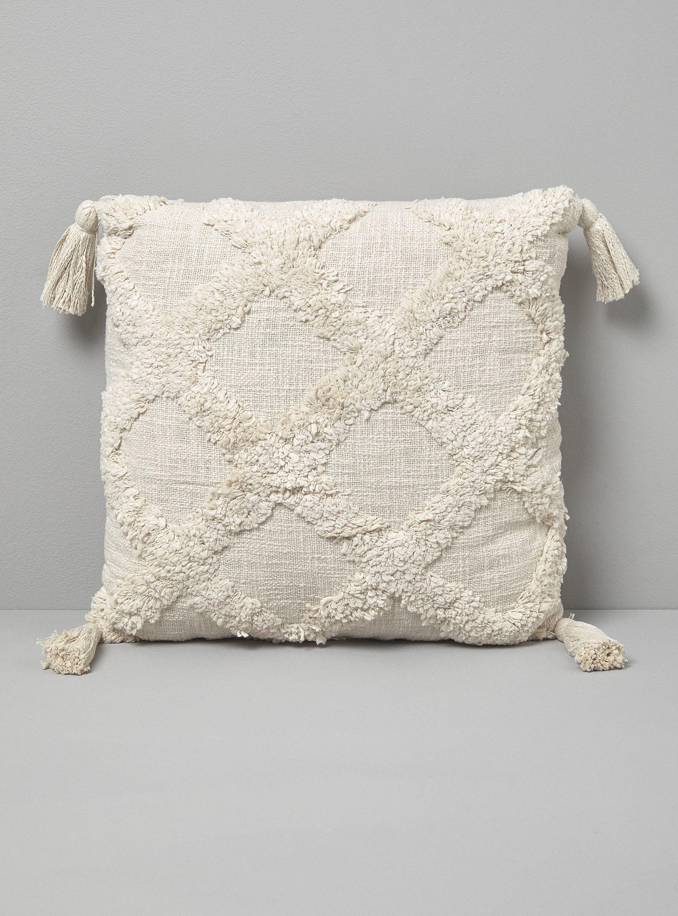 Cojín Geo Pompon II 50x50 cm-0
