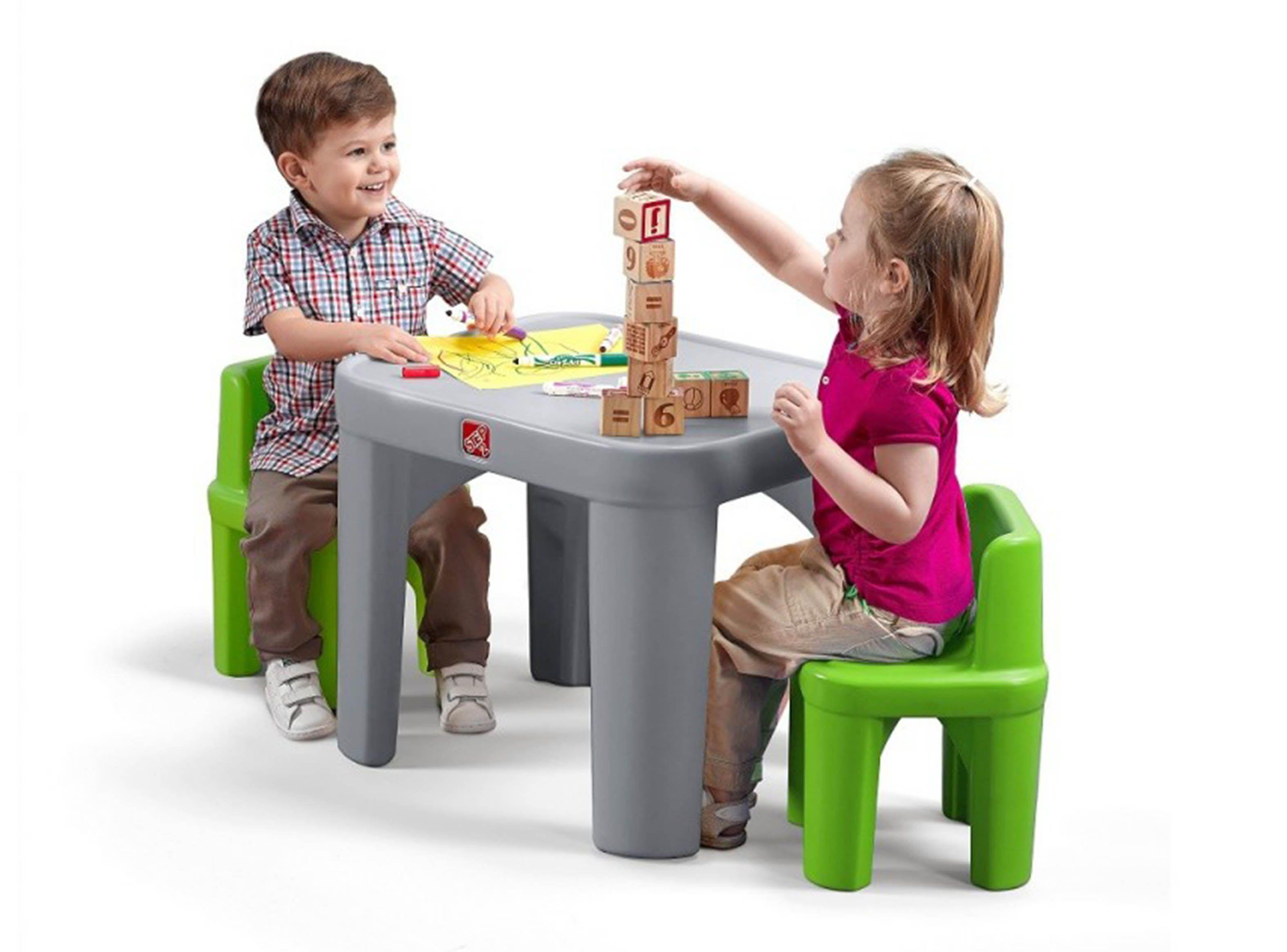Set Step2 de Muebles Mesa y Sillas Mighty-2