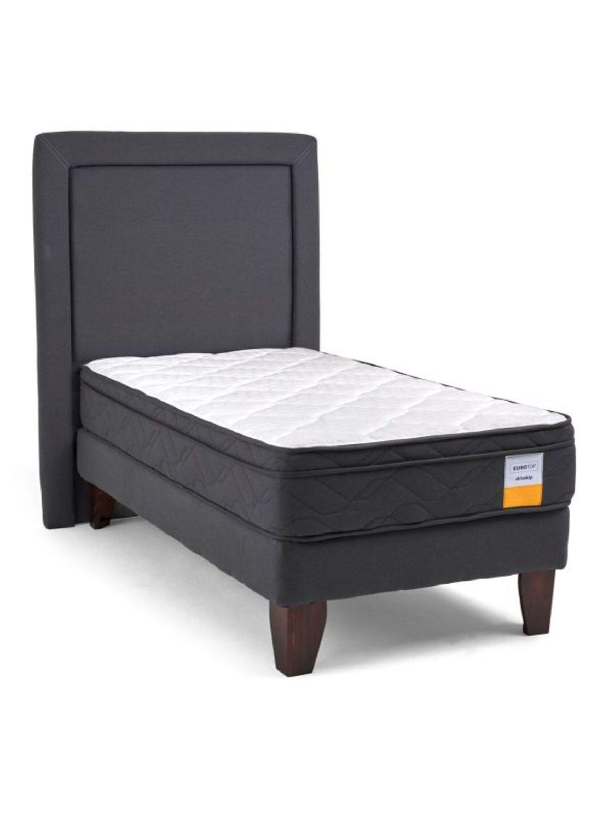 Cama Europea 1 Plaza + Respaldo-2