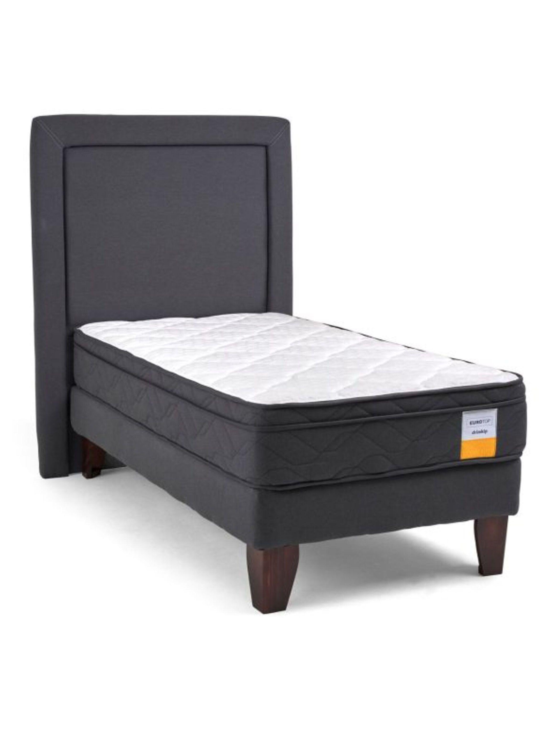Cama Europea 1.5 Plazas + Respaldo-2