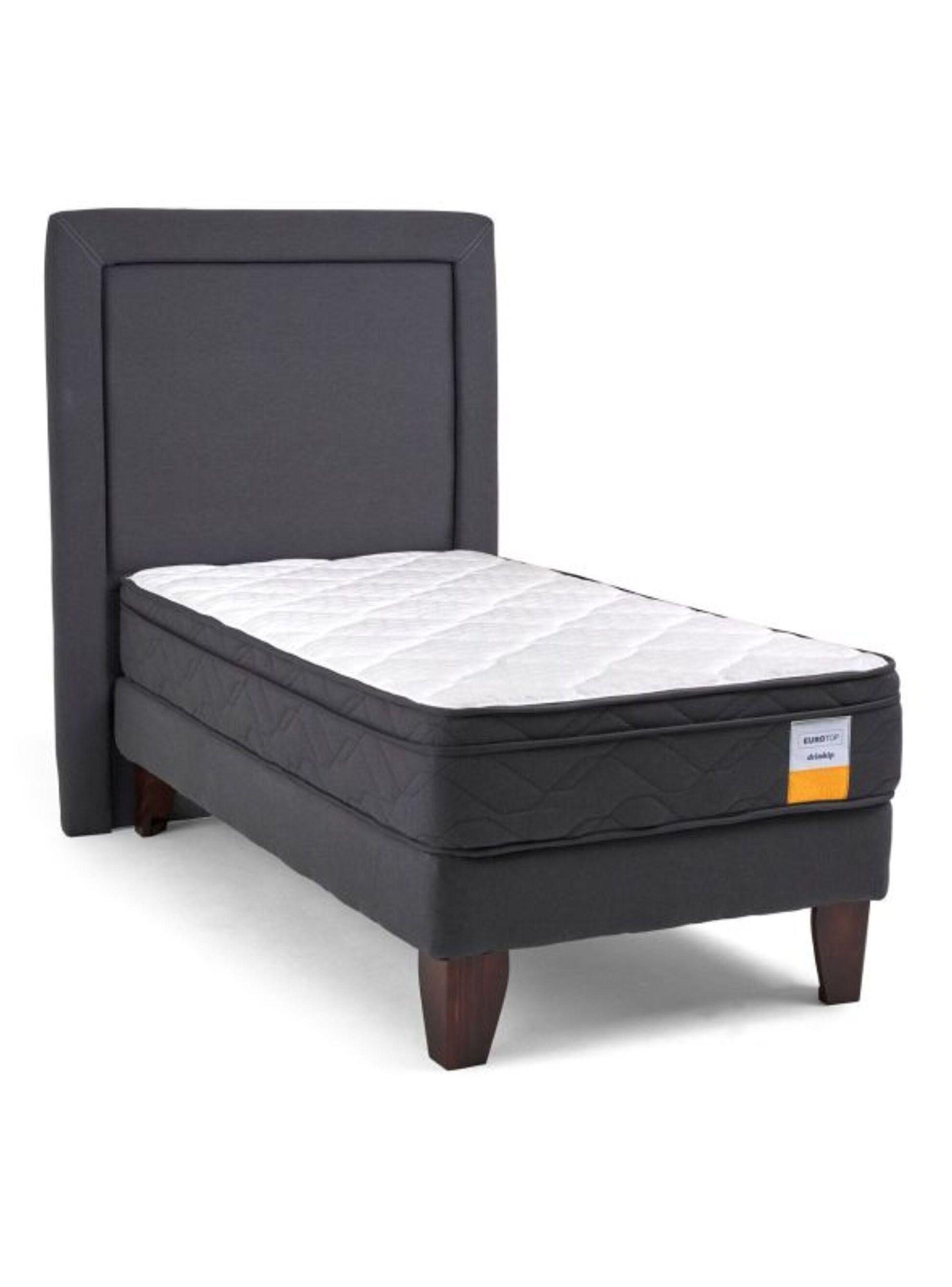 Cama Europea 1.5 Plazas Plus + Respaldo-2