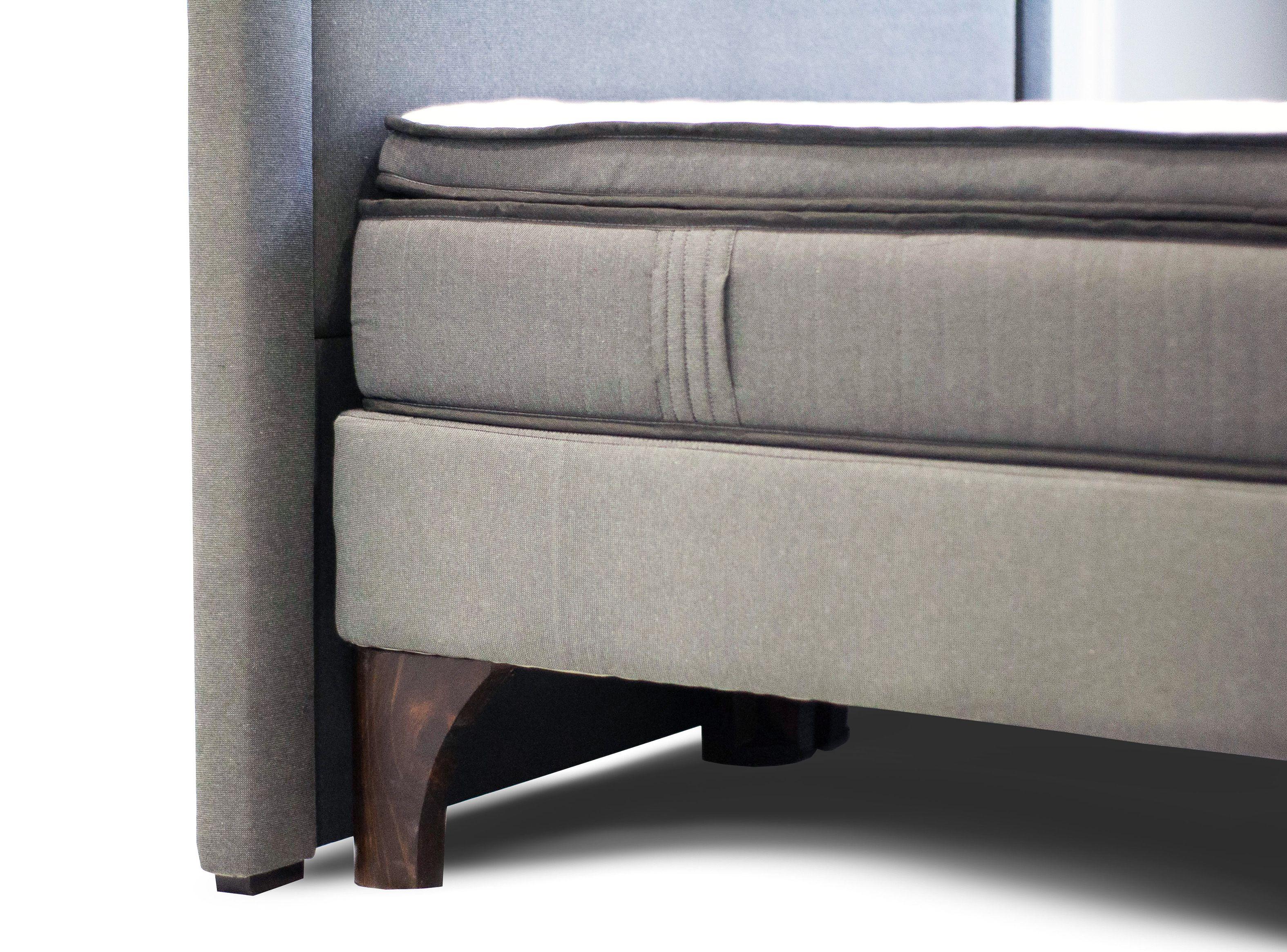 Cama Europea Súper King + Topper + Respaldo-4