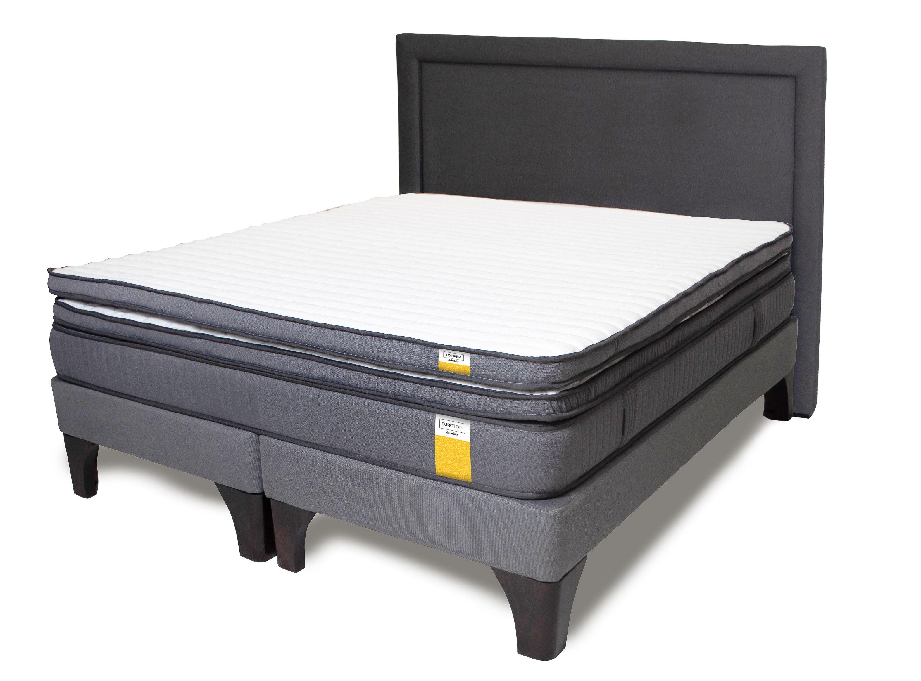 Cama Europea Súper King + Topper + Respaldo-2