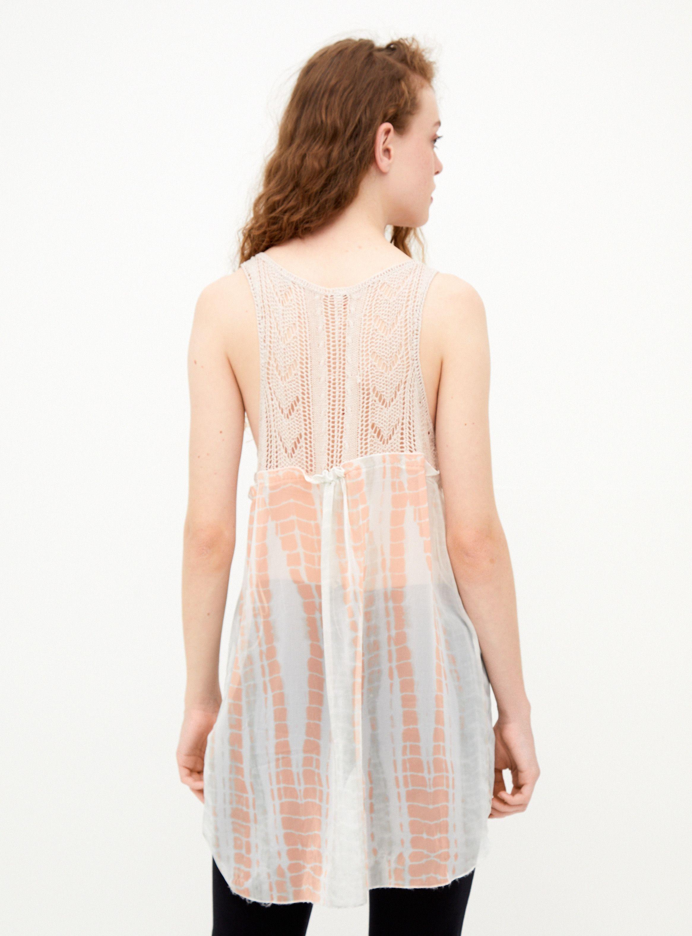 Top Marca Free People Tejido Talla XS-1