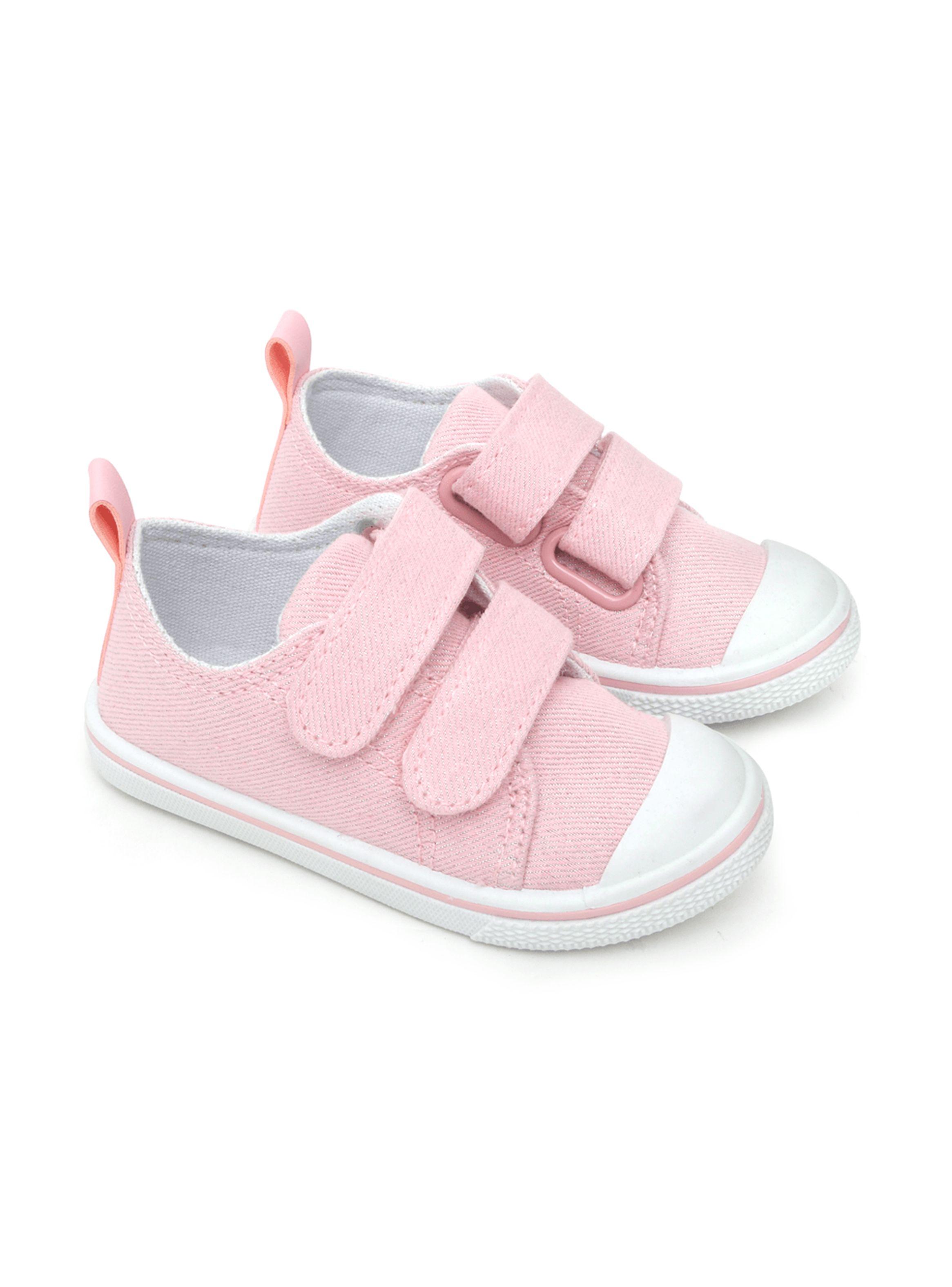 Zapatilla Urbana Color  Doble Velcro Niña-1