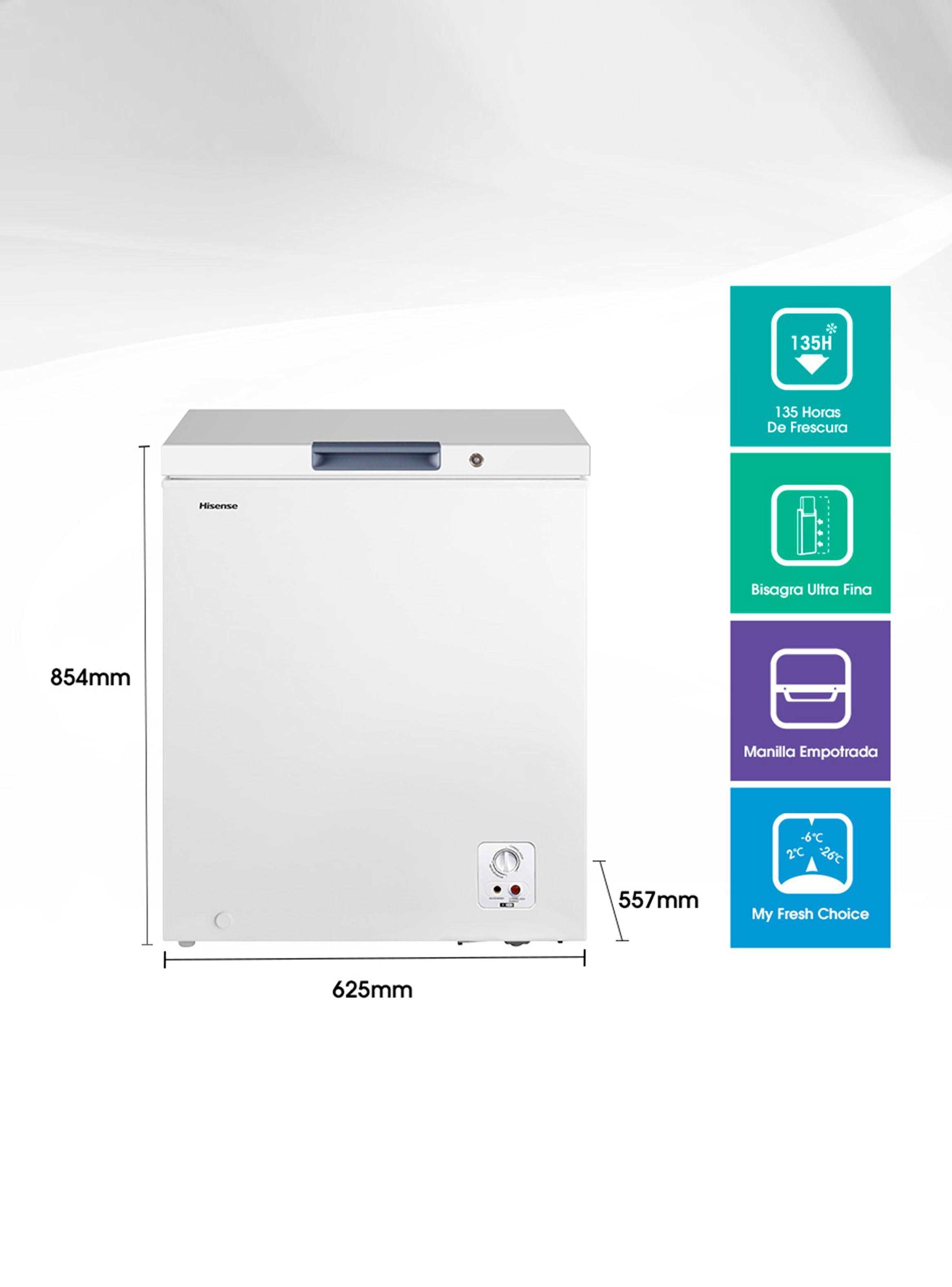 Freezer Horizontal Frío Directo 142 Litros Dual Function FC184D4AW1-1