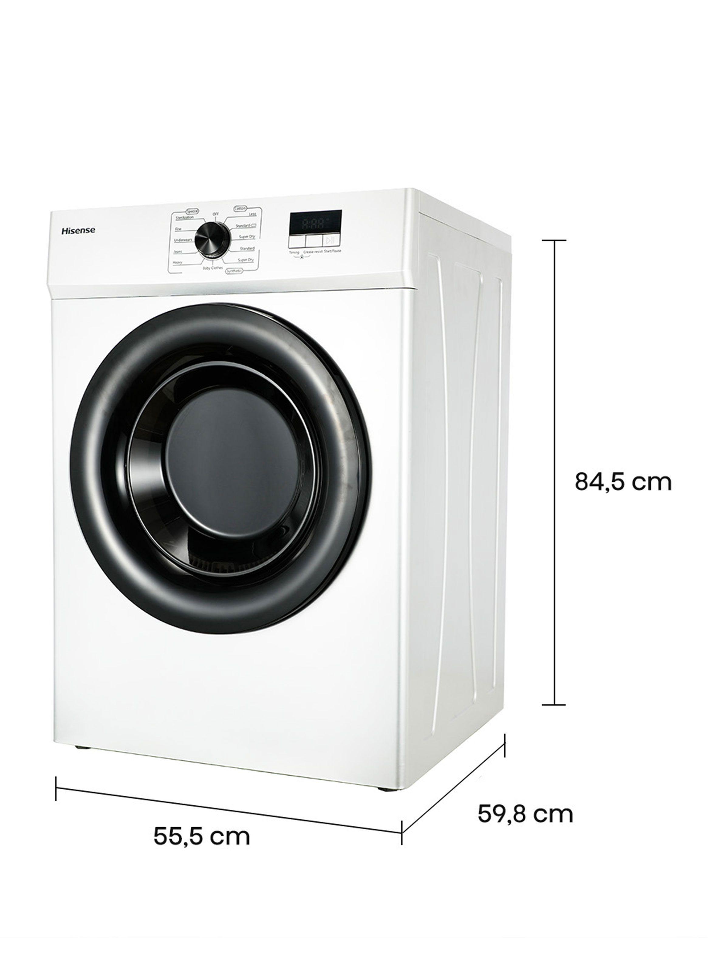 Secadora de Ventilación Carga Frontal 10 Kg DV1W1001UW-1
