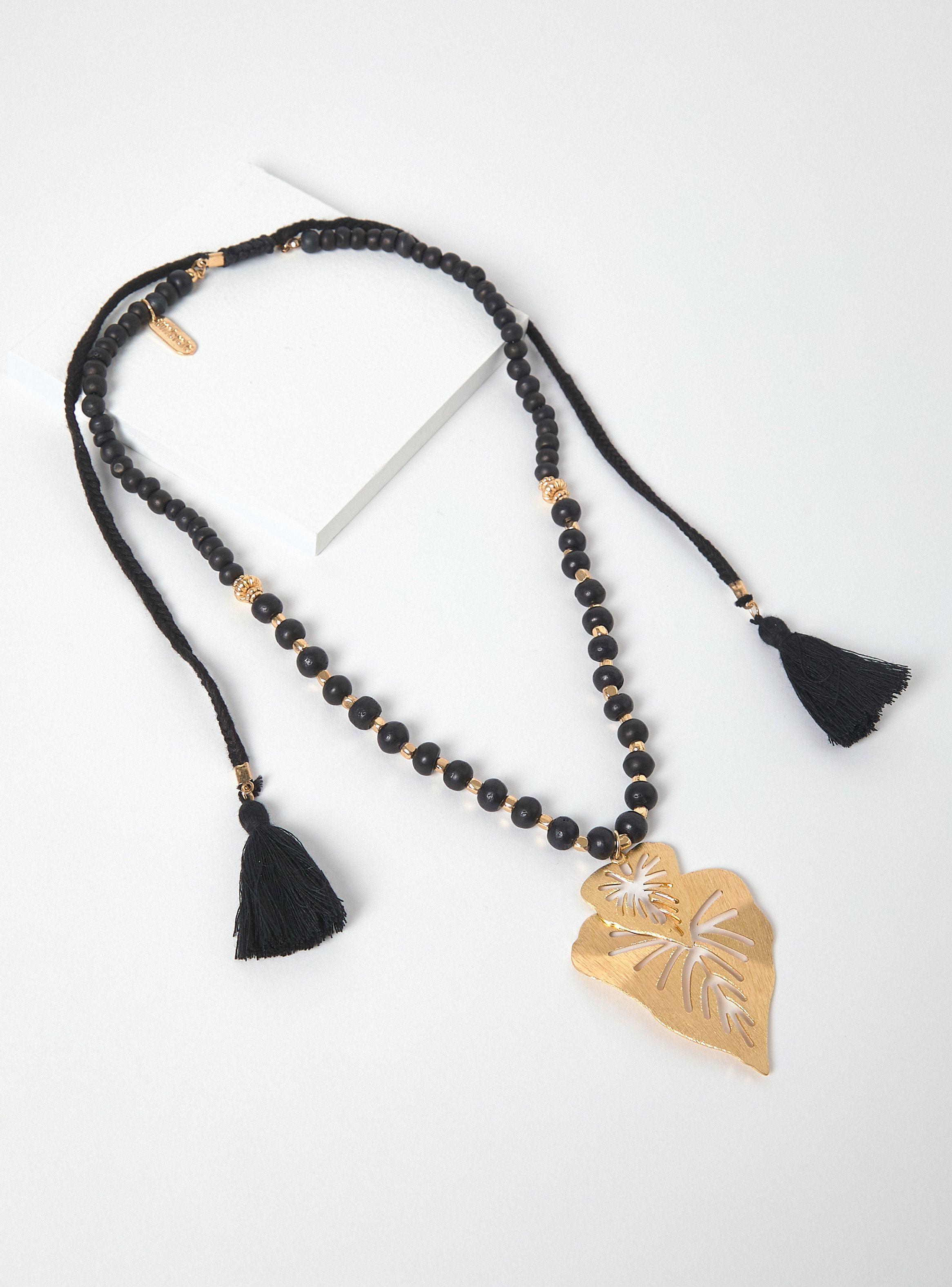 Collar Hoja Mostacillas-2