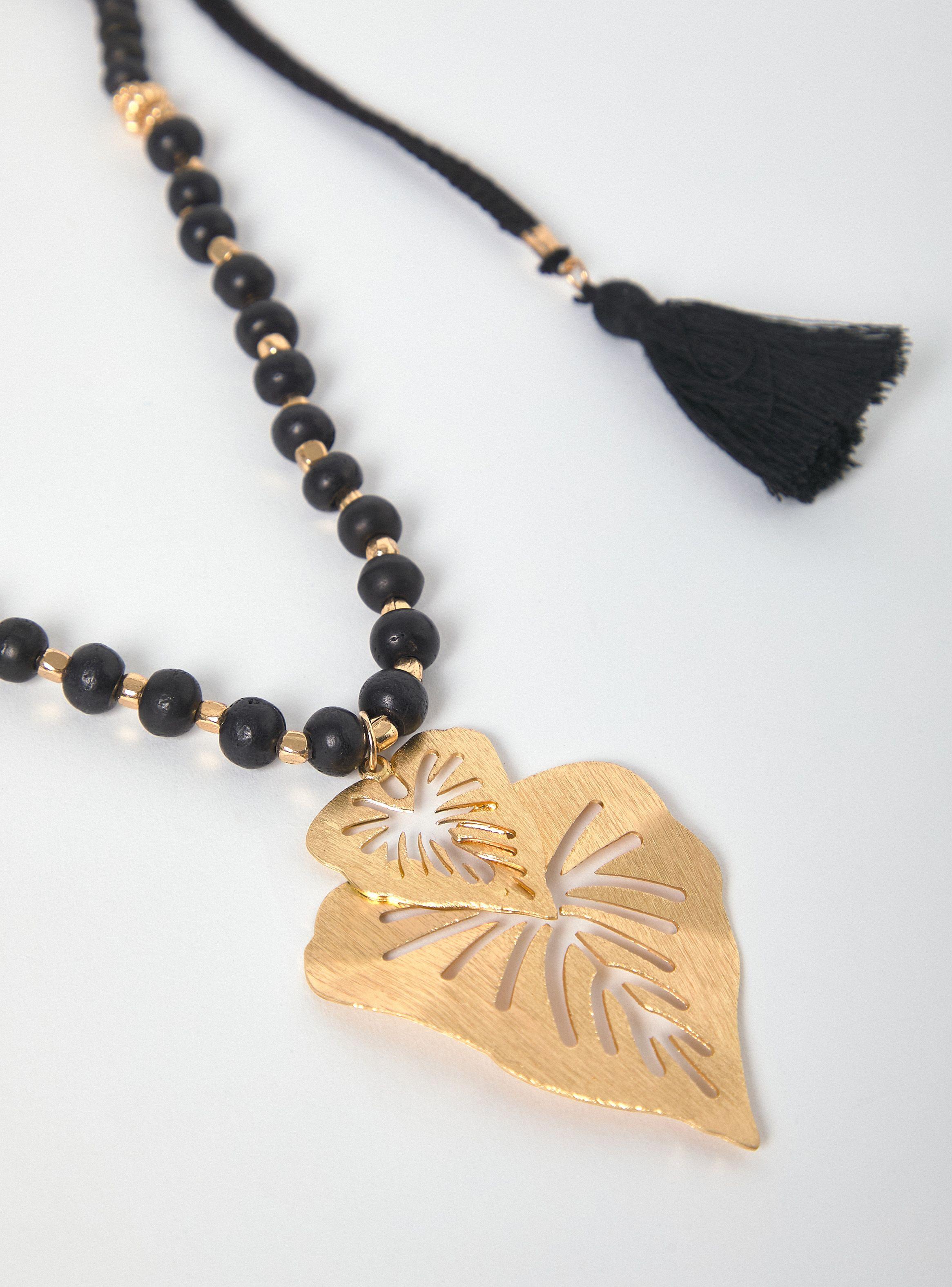 Collar Hoja Mostacillas-3