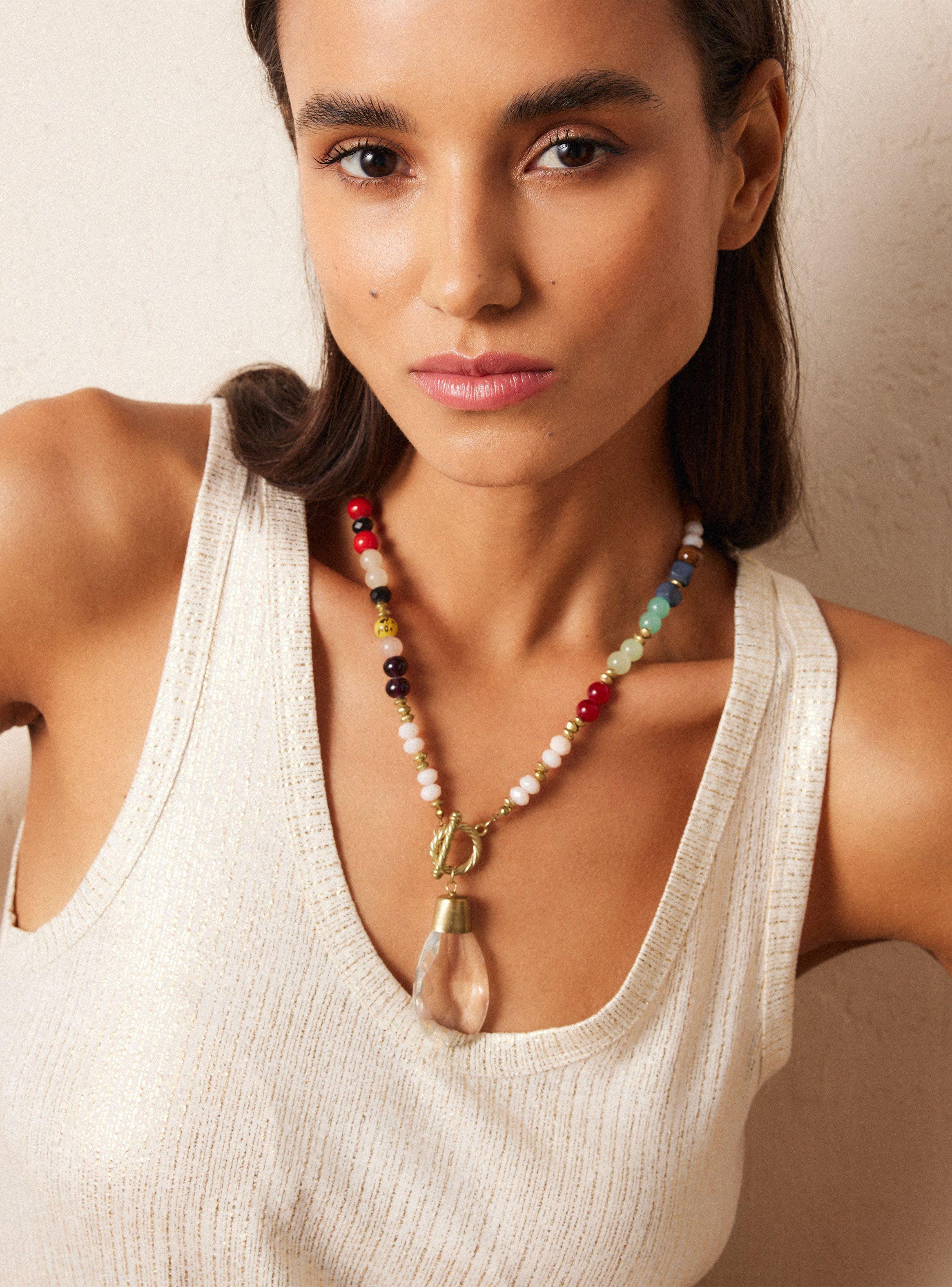 Collar Colores Colgante-0