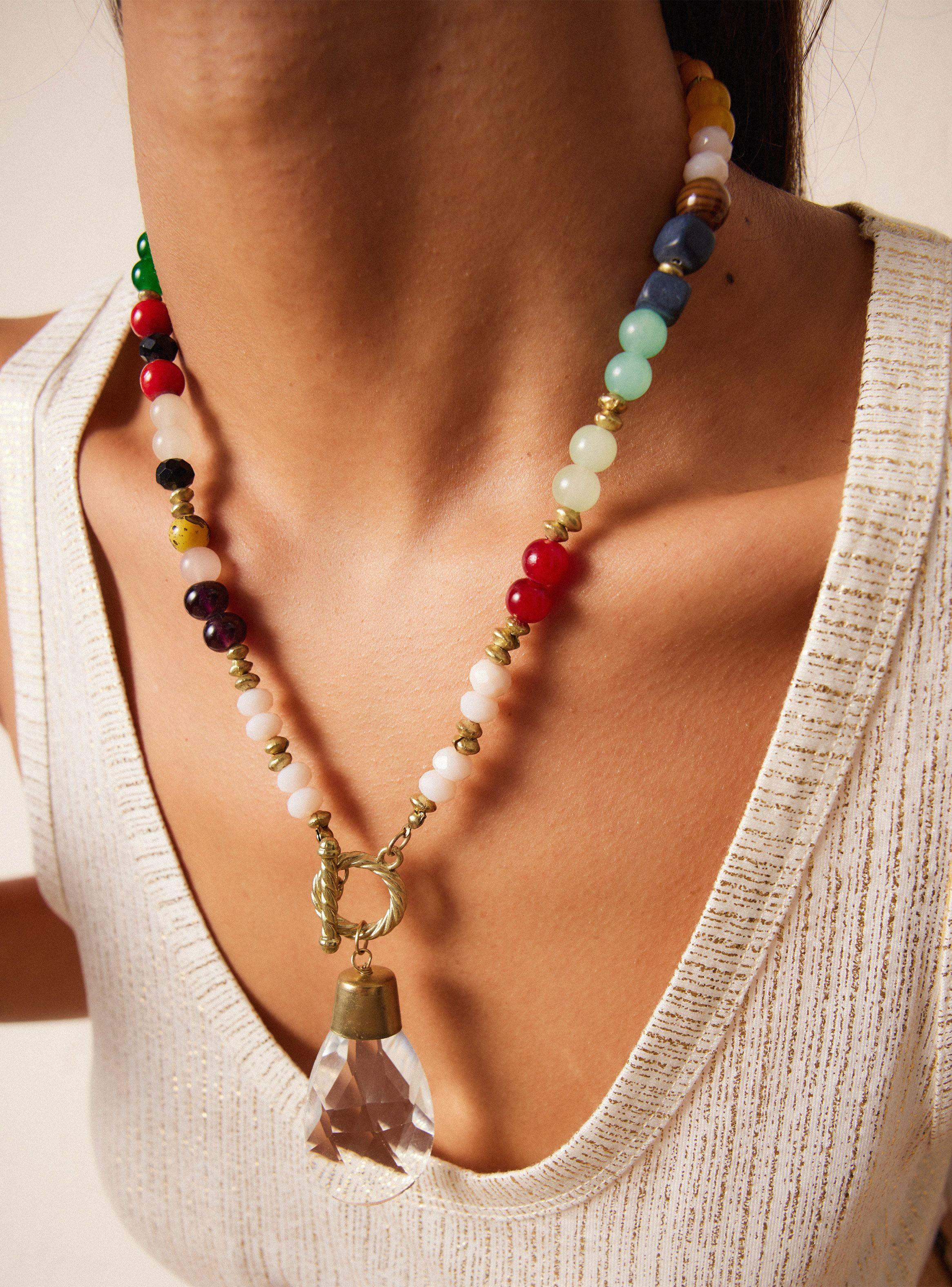 Collar Colores Colgante-1