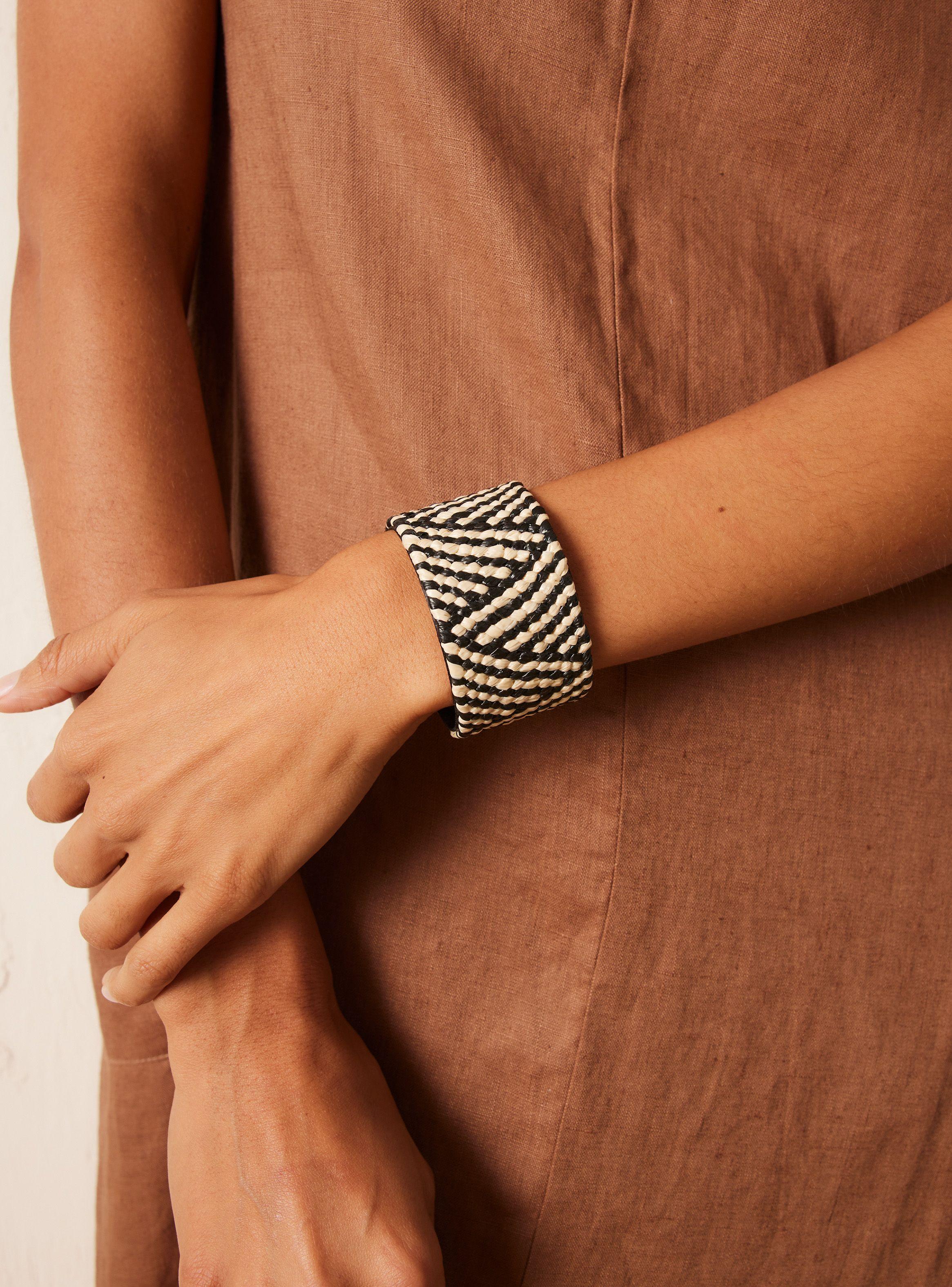 Pulsera Esclava Rafia Colombia-1