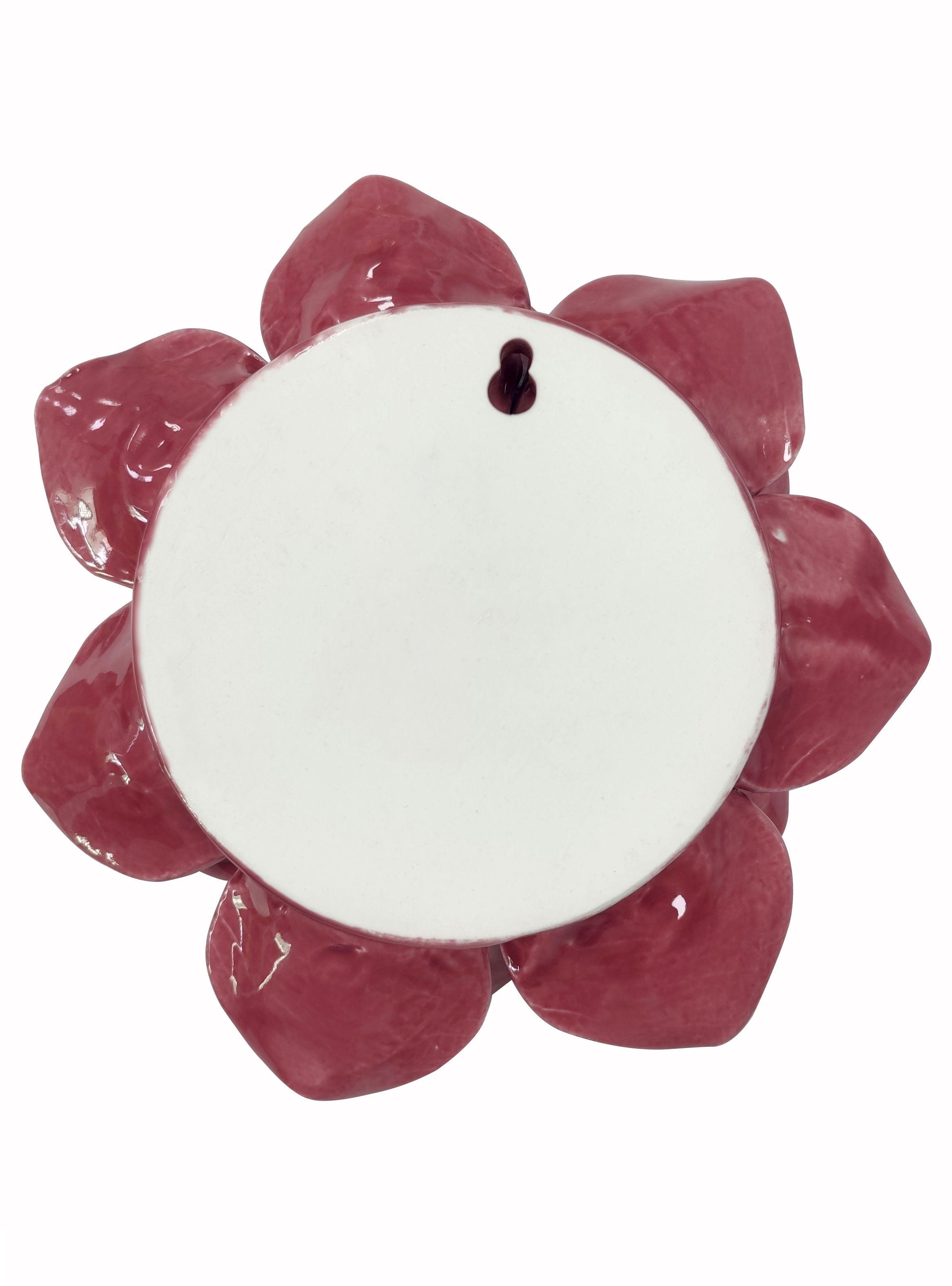 Flor Decorativa Fucsia-3
