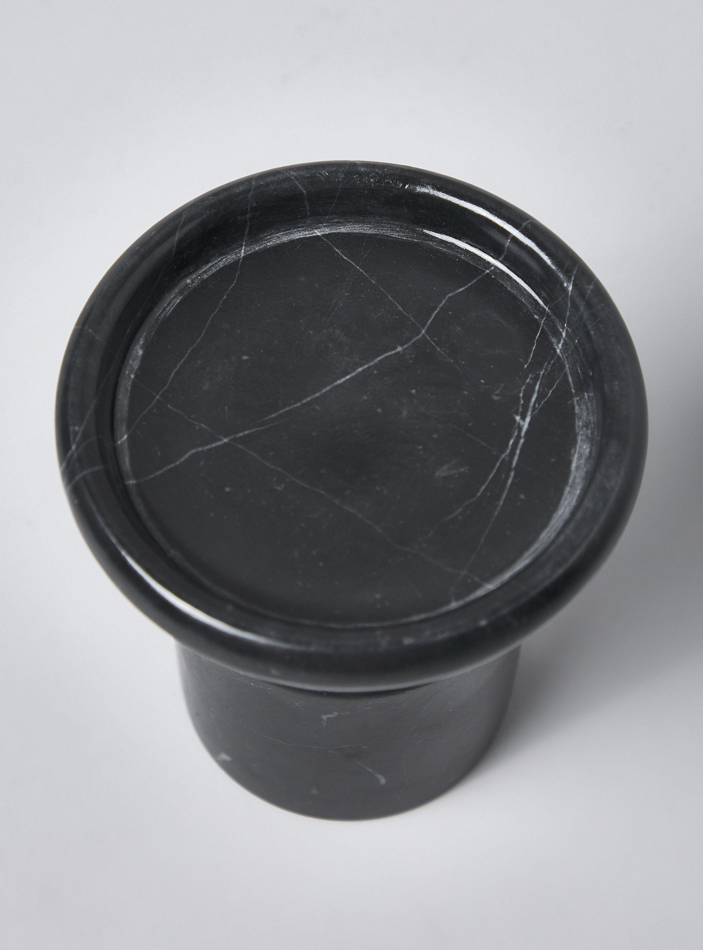 Portavela Black Mármol 9x10 cm-2