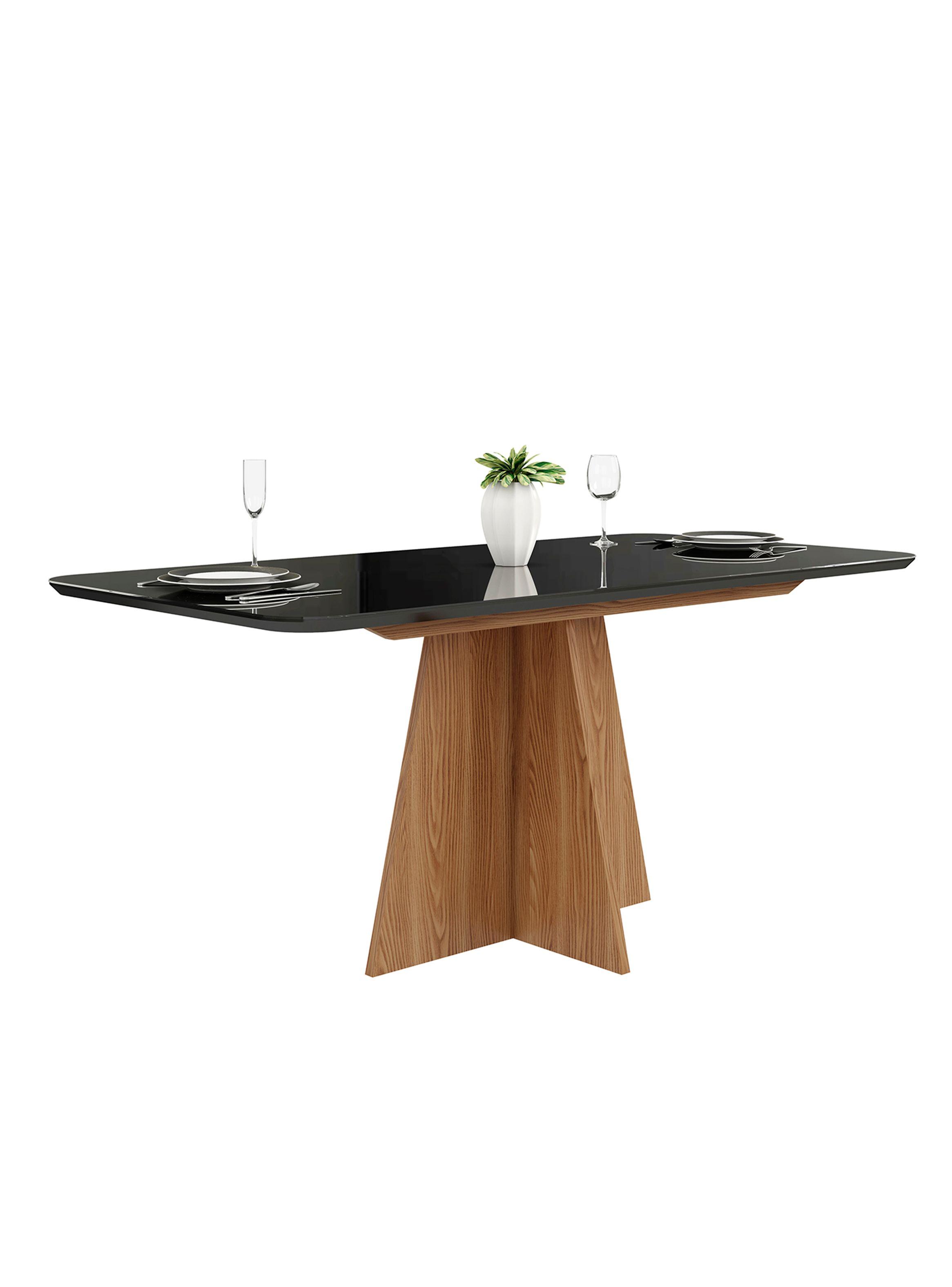 Juego Comedor Parma Carvalho Negro-2