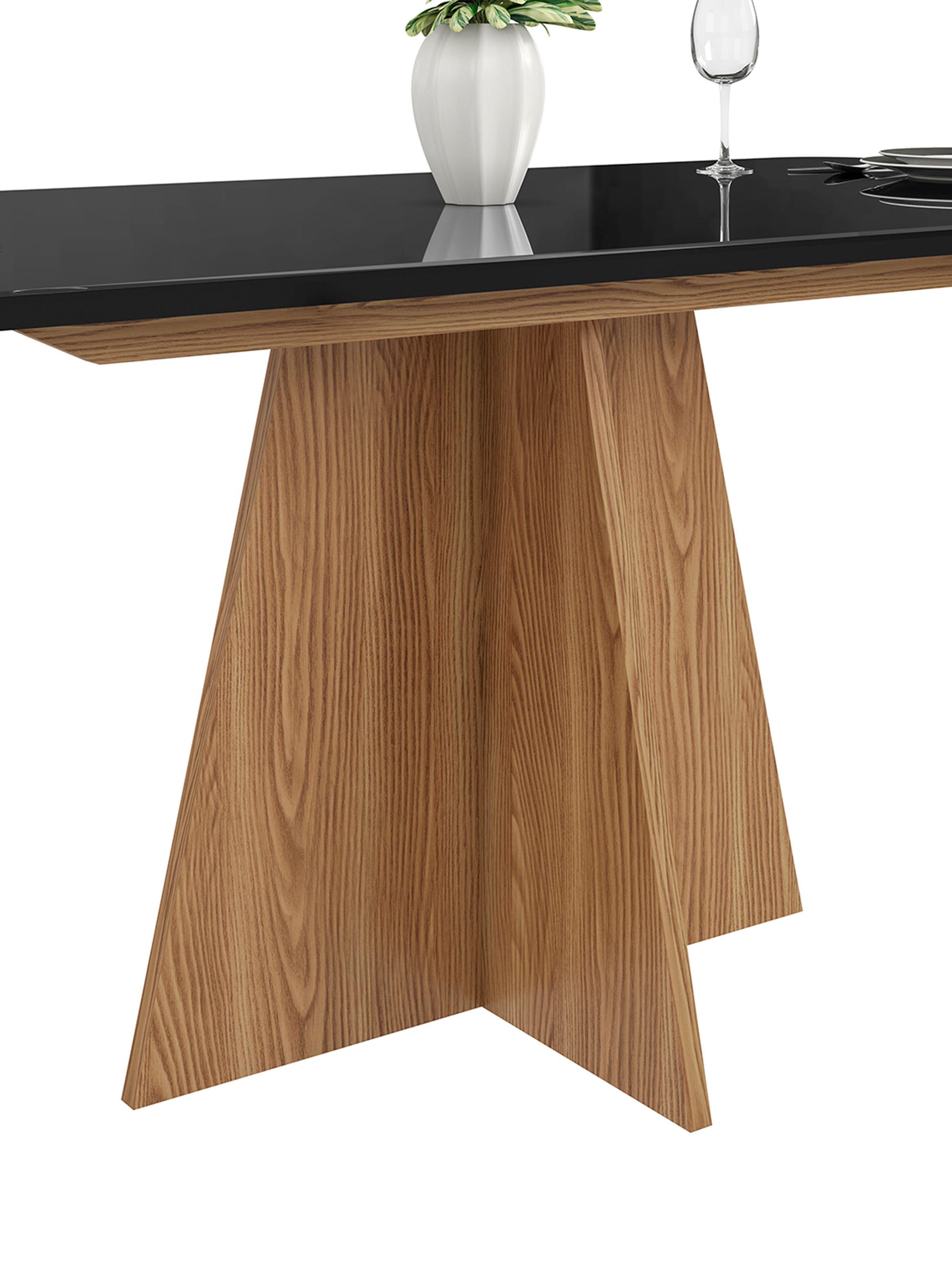 Juego Comedor Parma Carvalho Negro-3