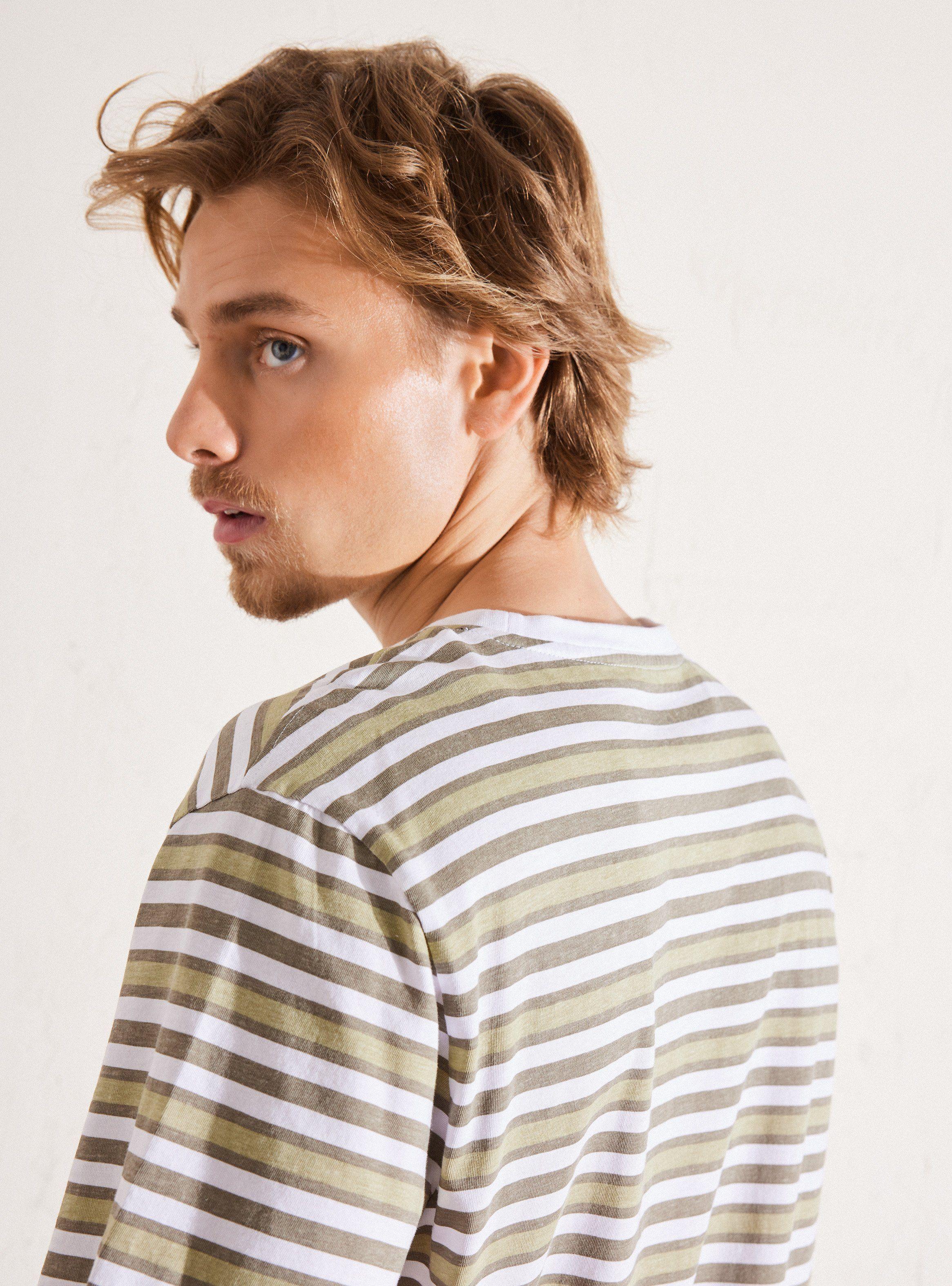 Polera Rayada y Acid Wash-3