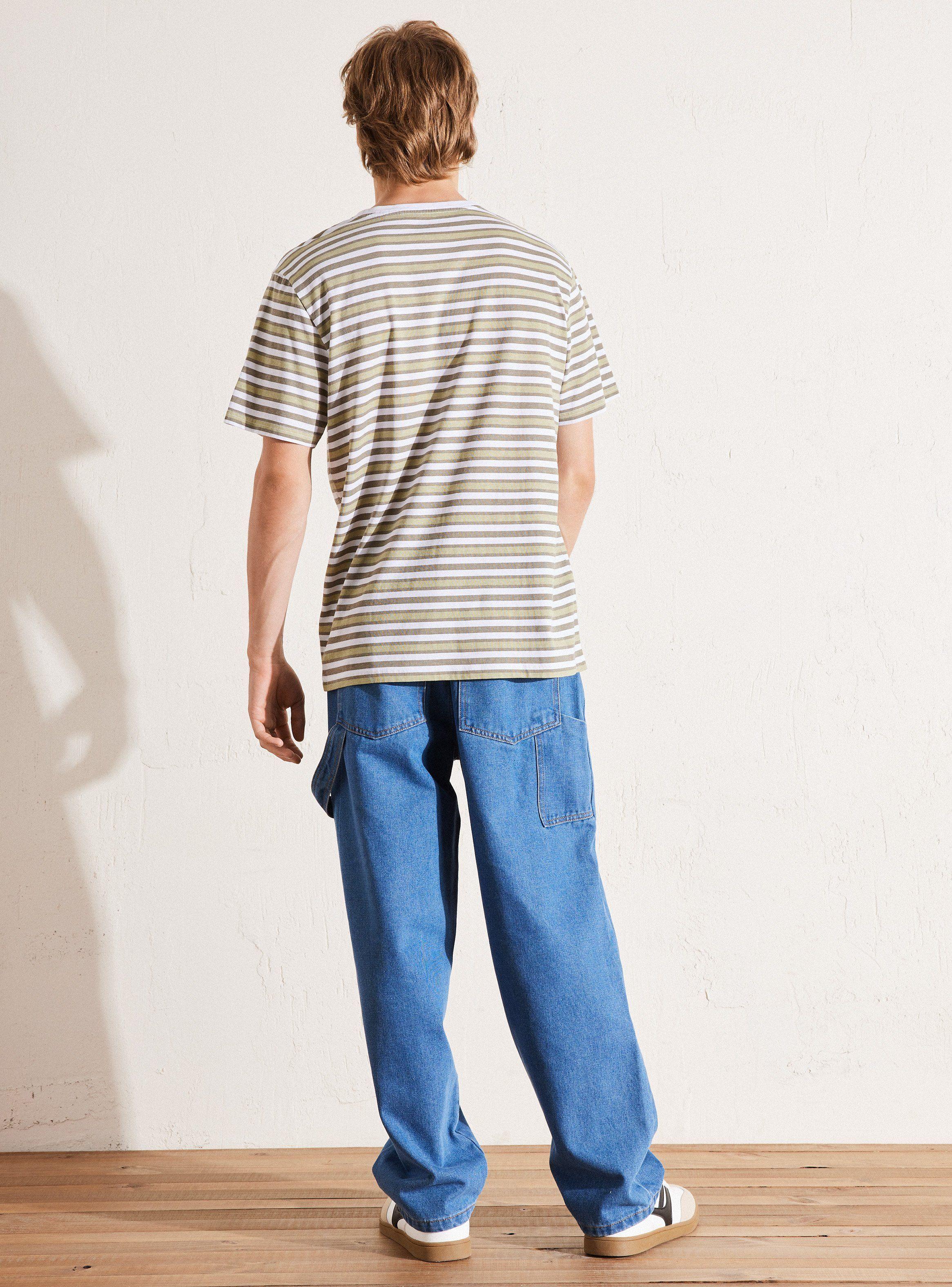 Polera Rayada y Acid Wash-5