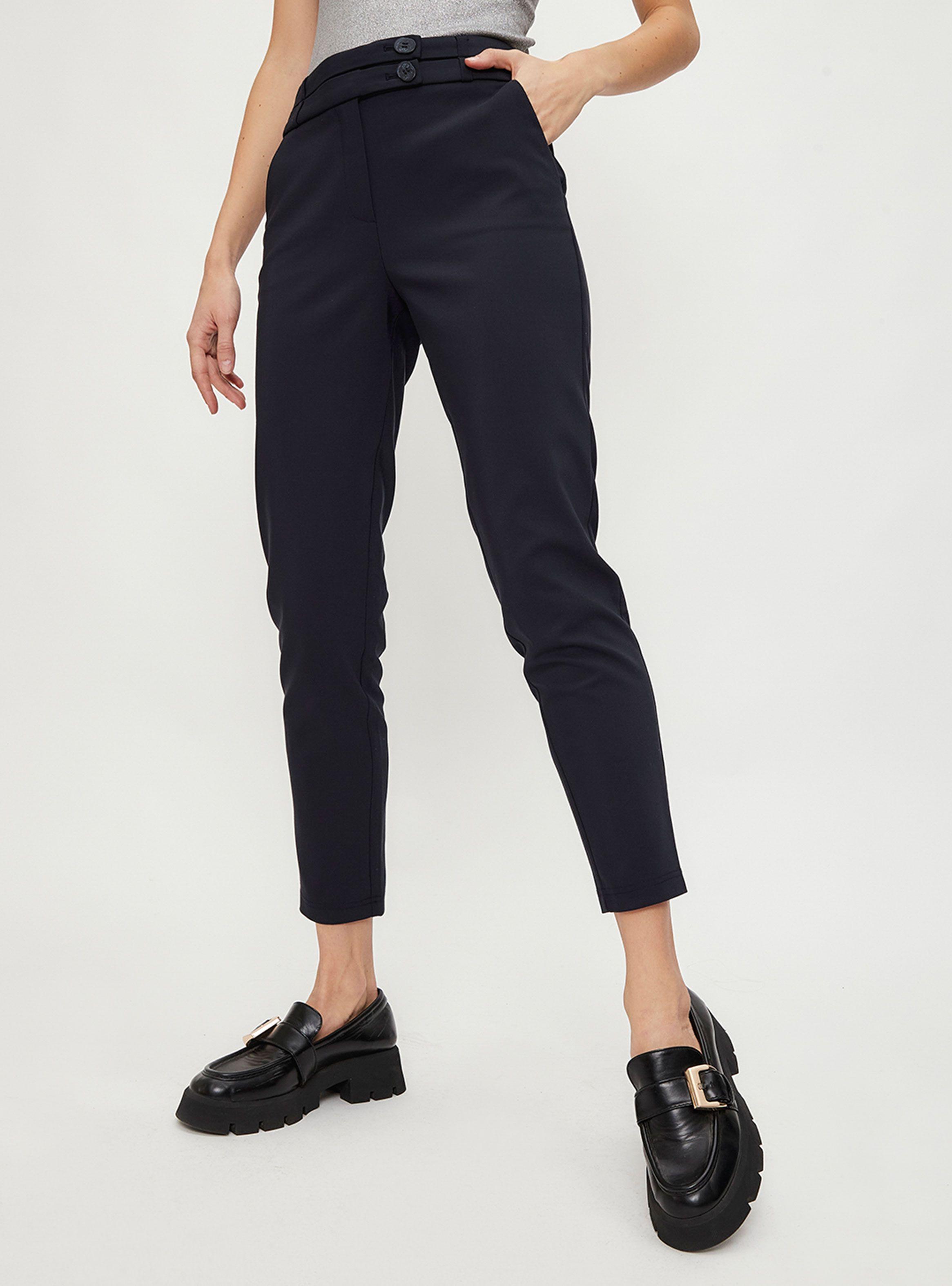 Pantalón Liso Tiro Alto Skinny Fit-0