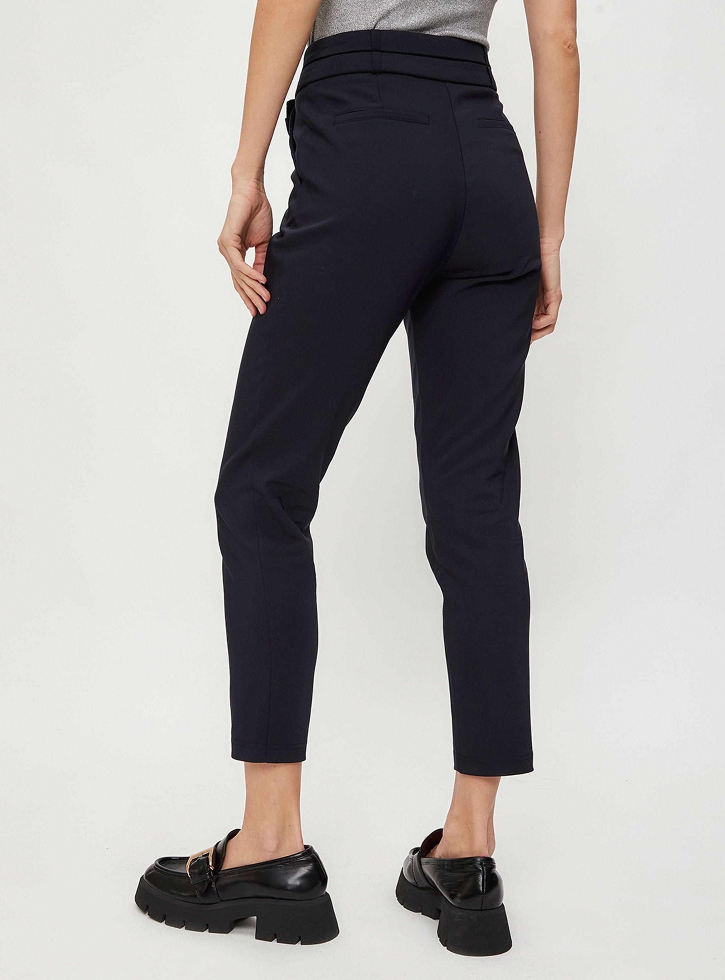 Pantalón Liso Tiro Alto Skinny Fit-1