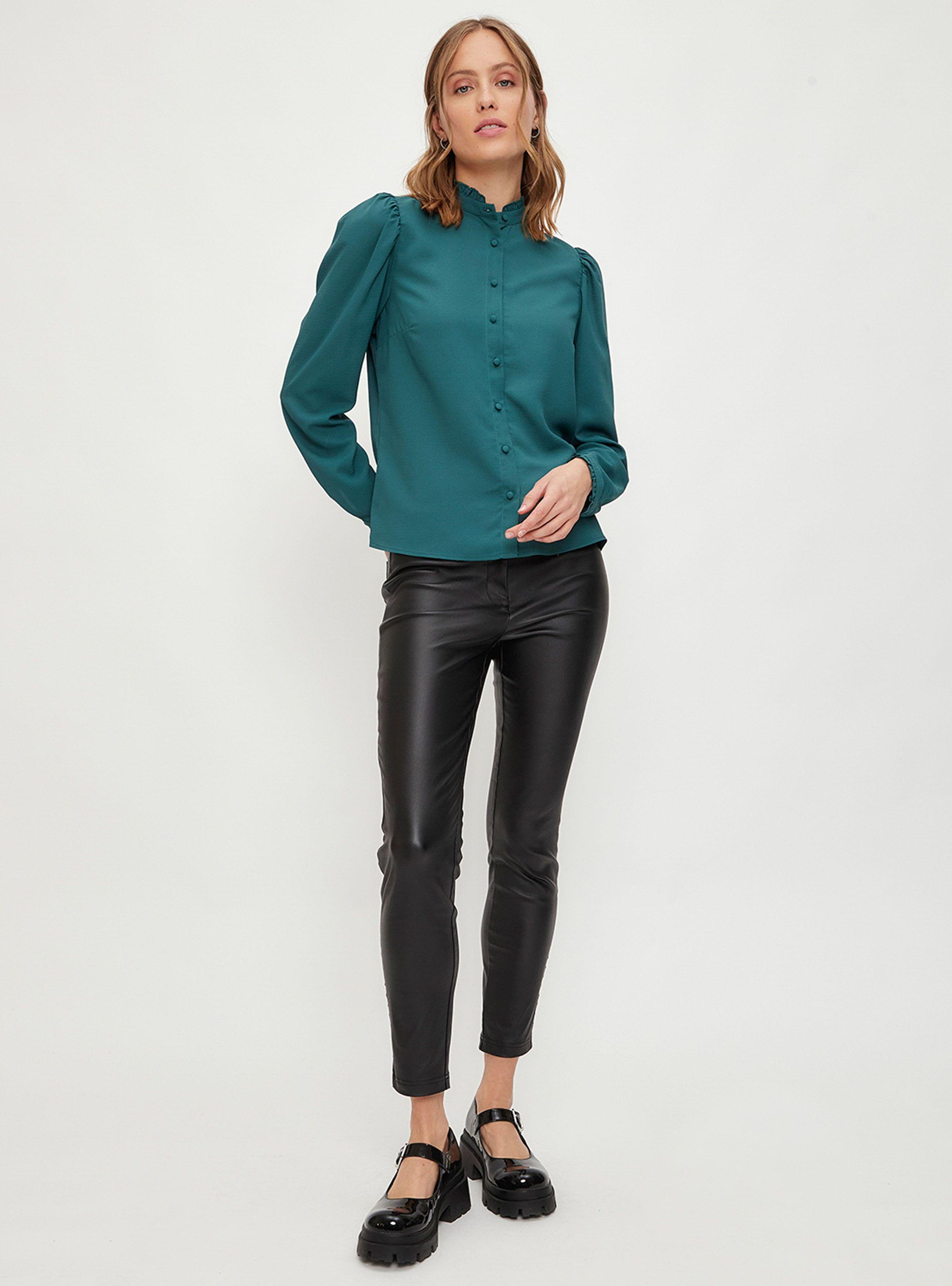 Blusa Lisa Detalle en Hombros-4