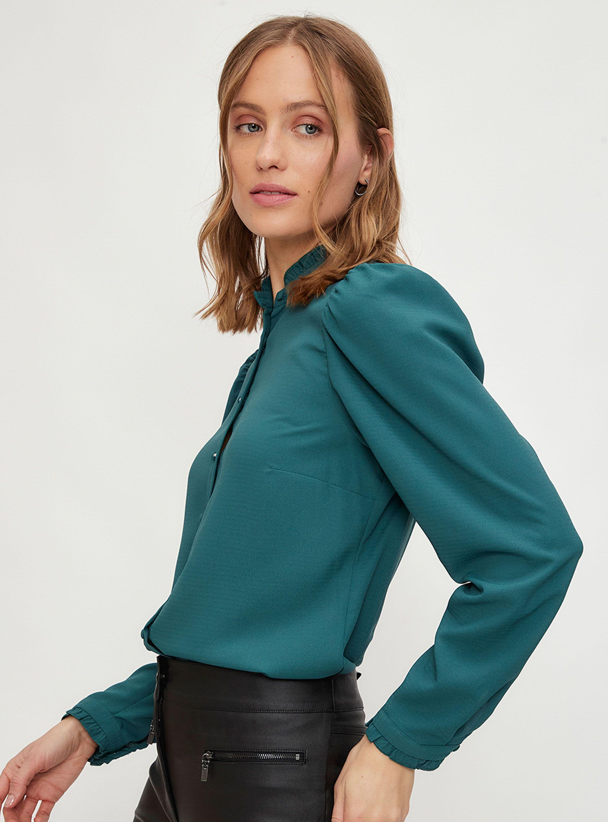 Blusa Lisa Detalle en Hombros-2