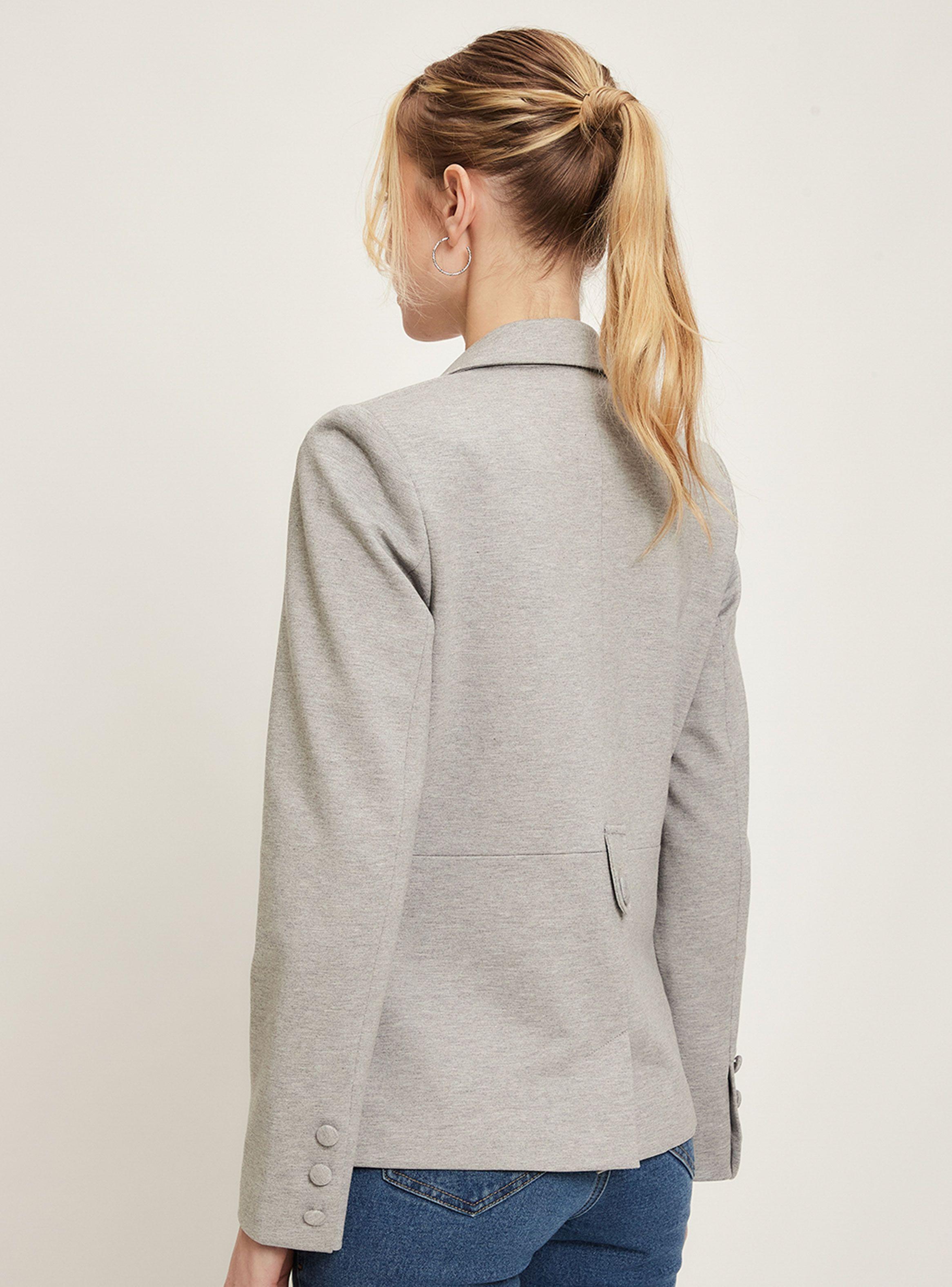 Blazer Liso Básico con Solapa-1