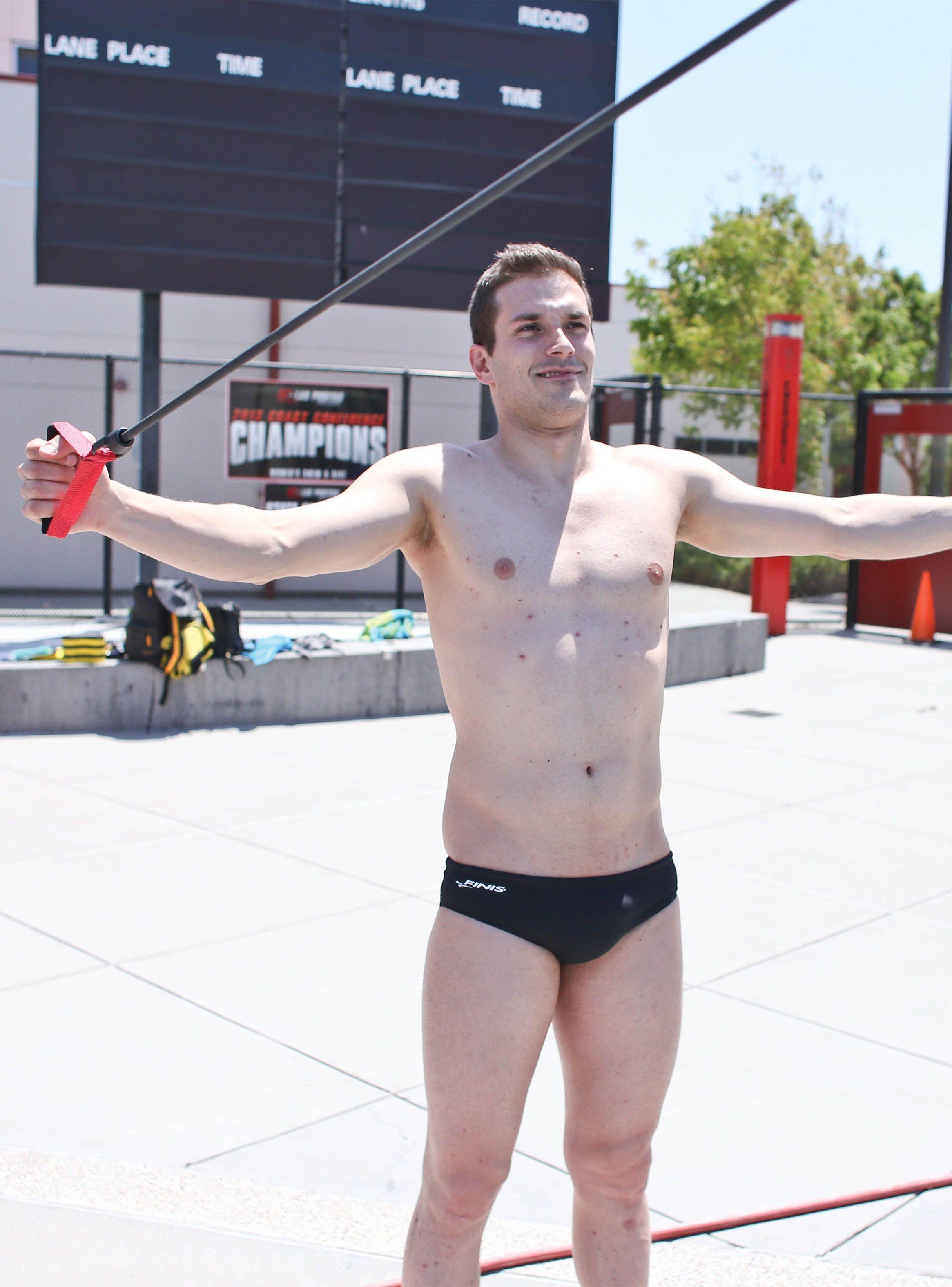 Elástico Finis Drylan Entrenamiento Verde-2