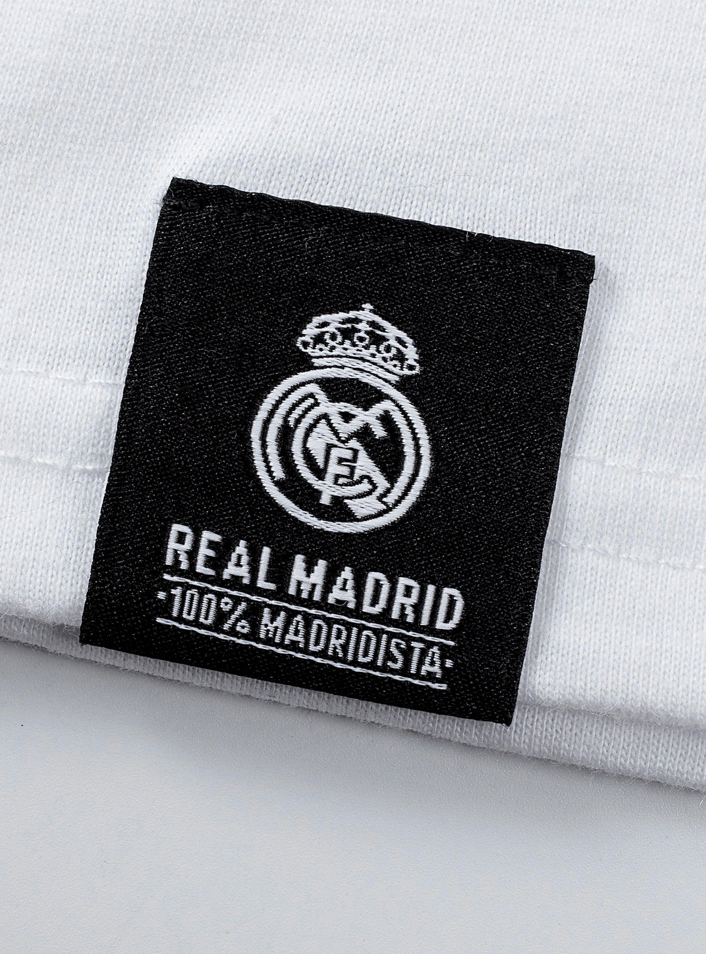 Polera Real Madrid Logo Basic T-Shirt-3