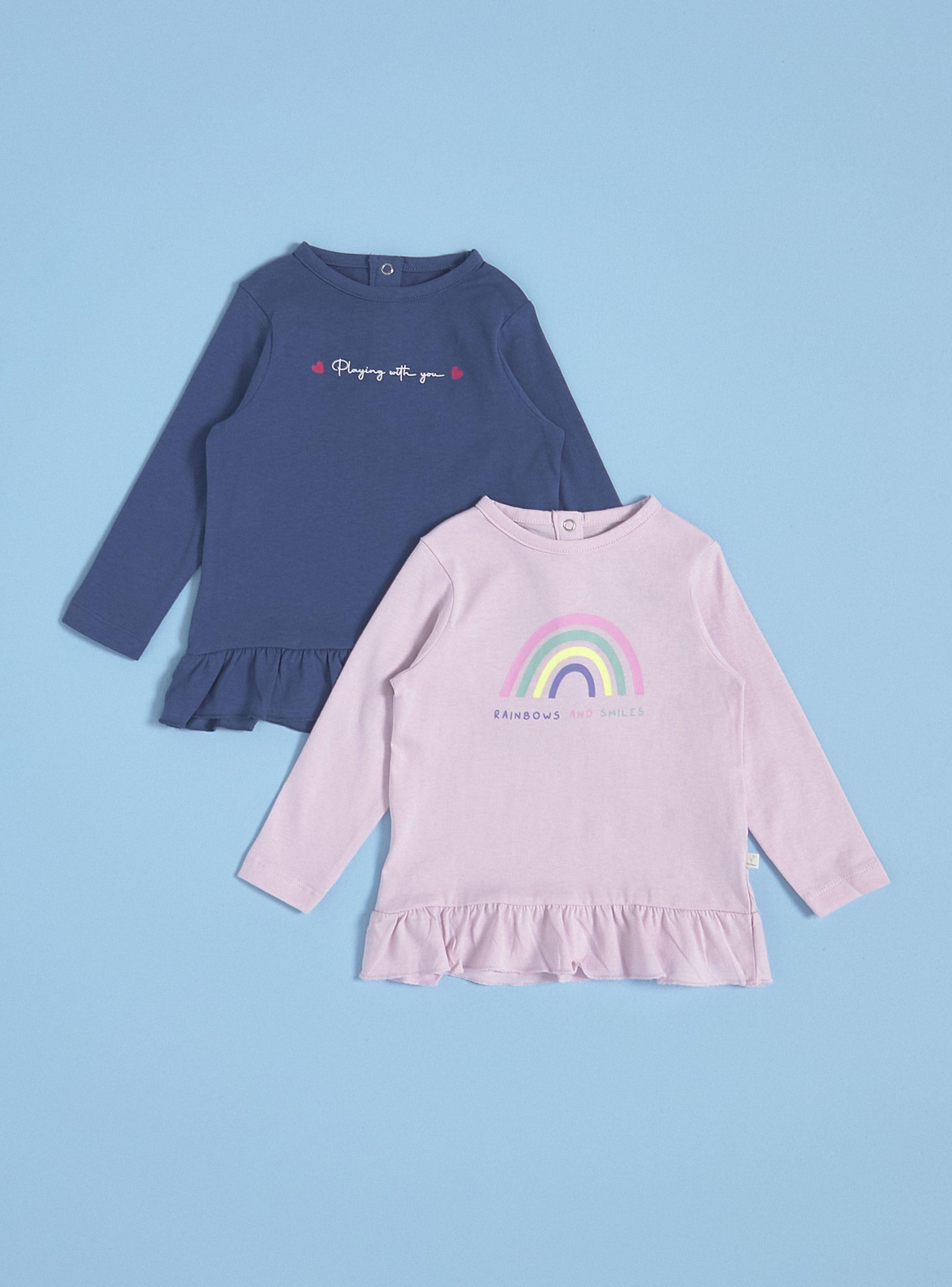 Polera Bipack con Vuelos en la Parte Posterior-0