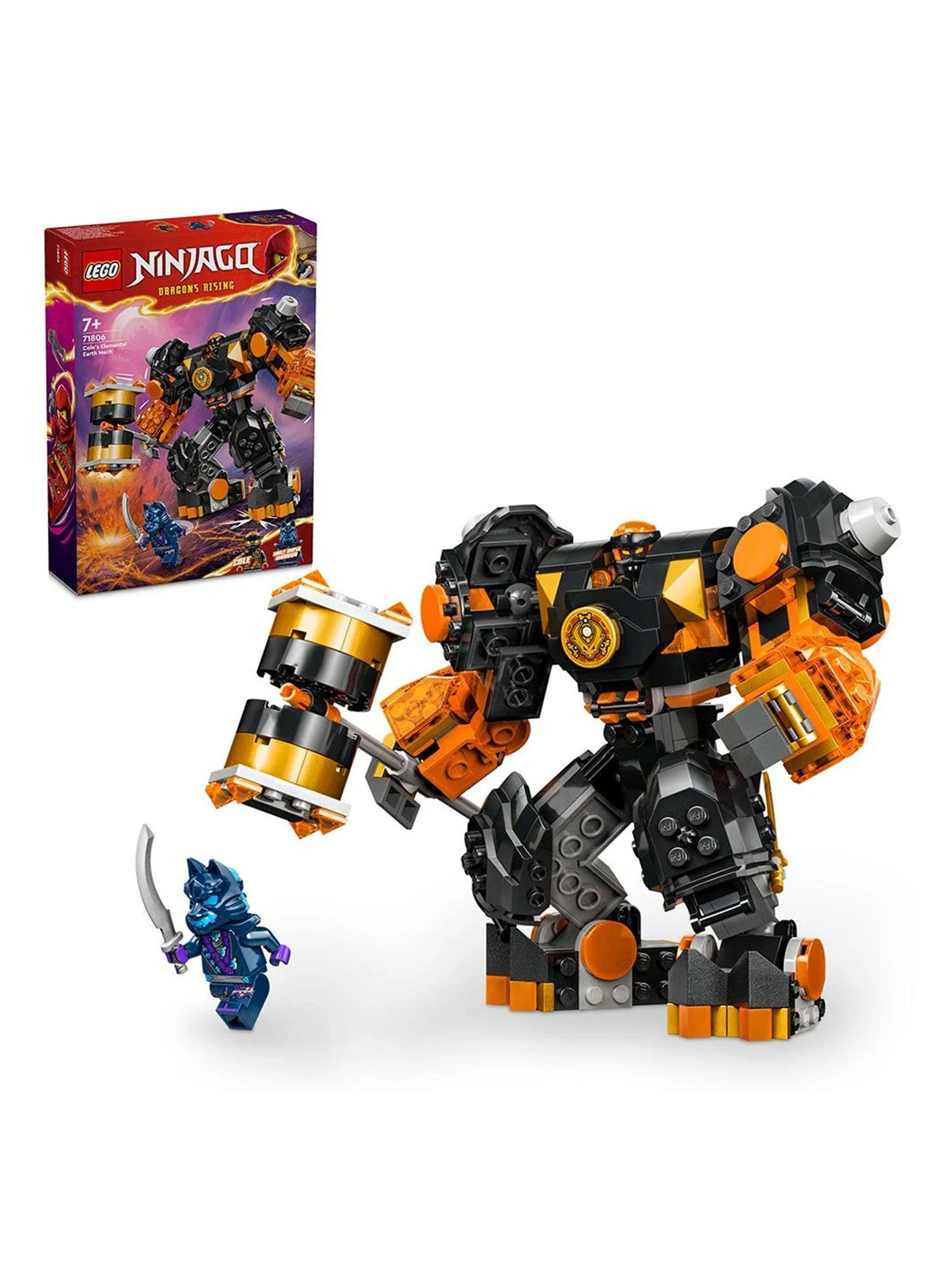 Lego Armadura Elemental Tierra de Cole-2
