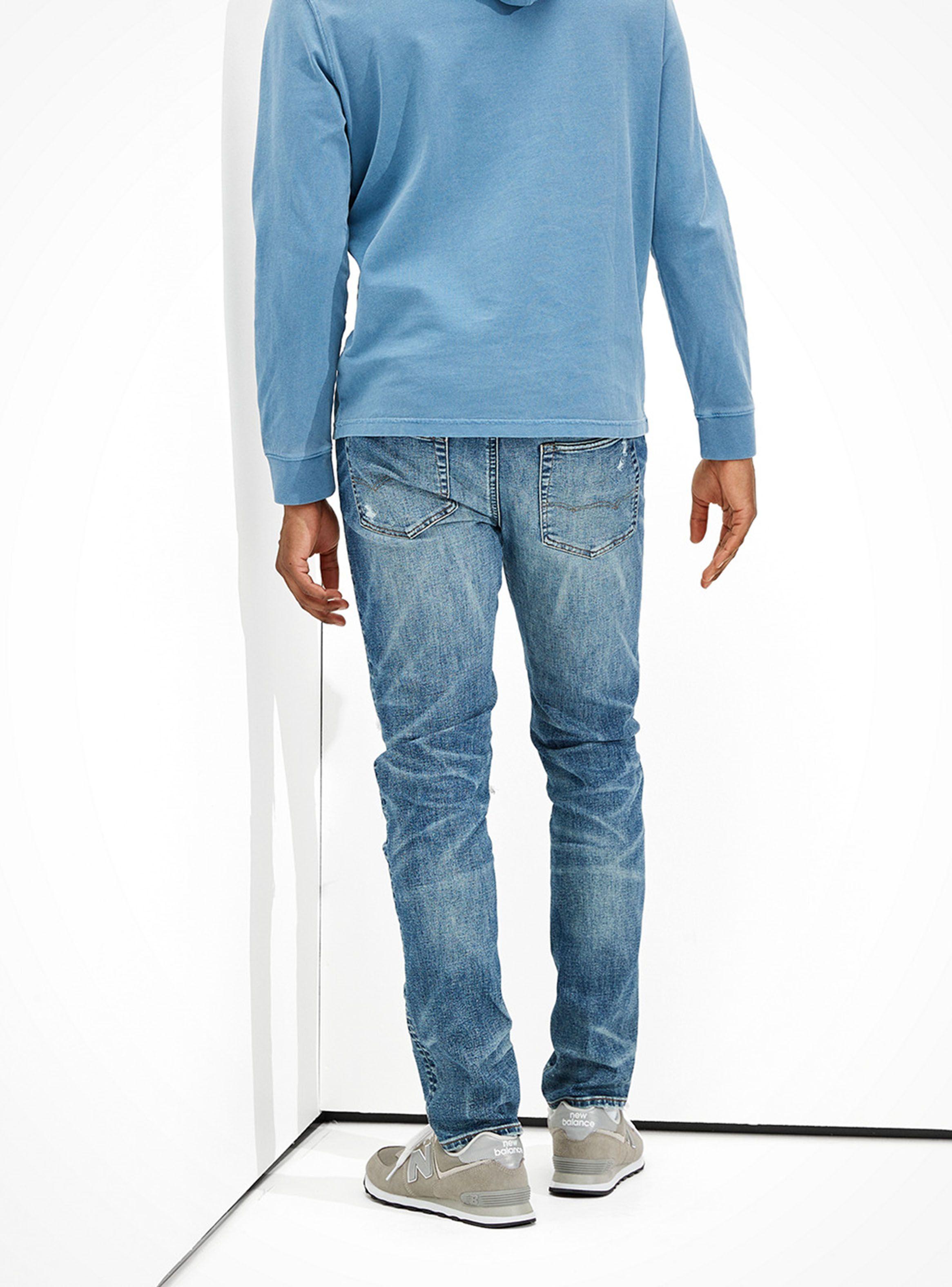 Jeans American Eagle Dark Destroy Mended Move Free 5723 American Eagle-1