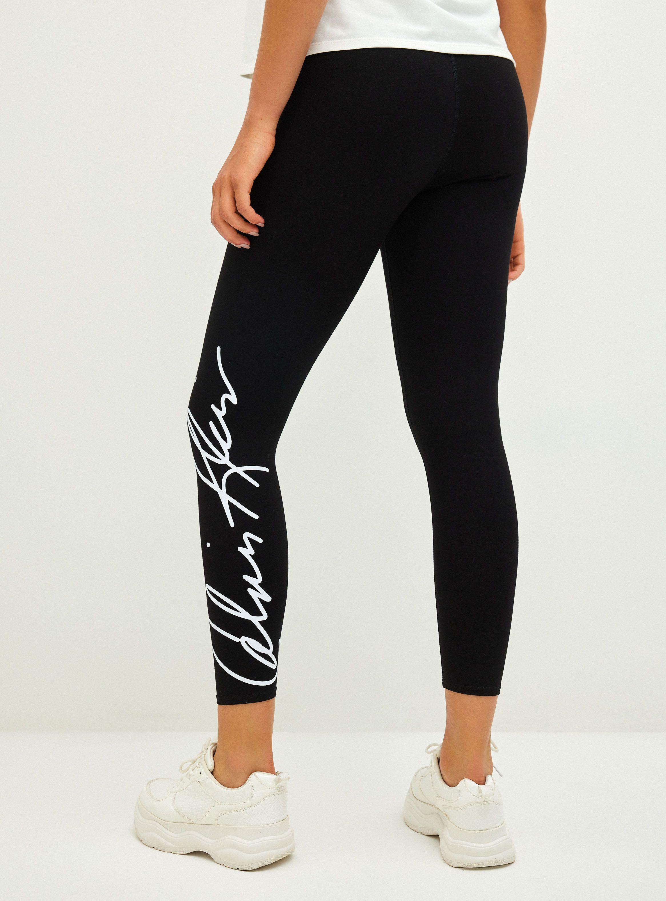 Calza Fit Regular con Tiro Alto-1