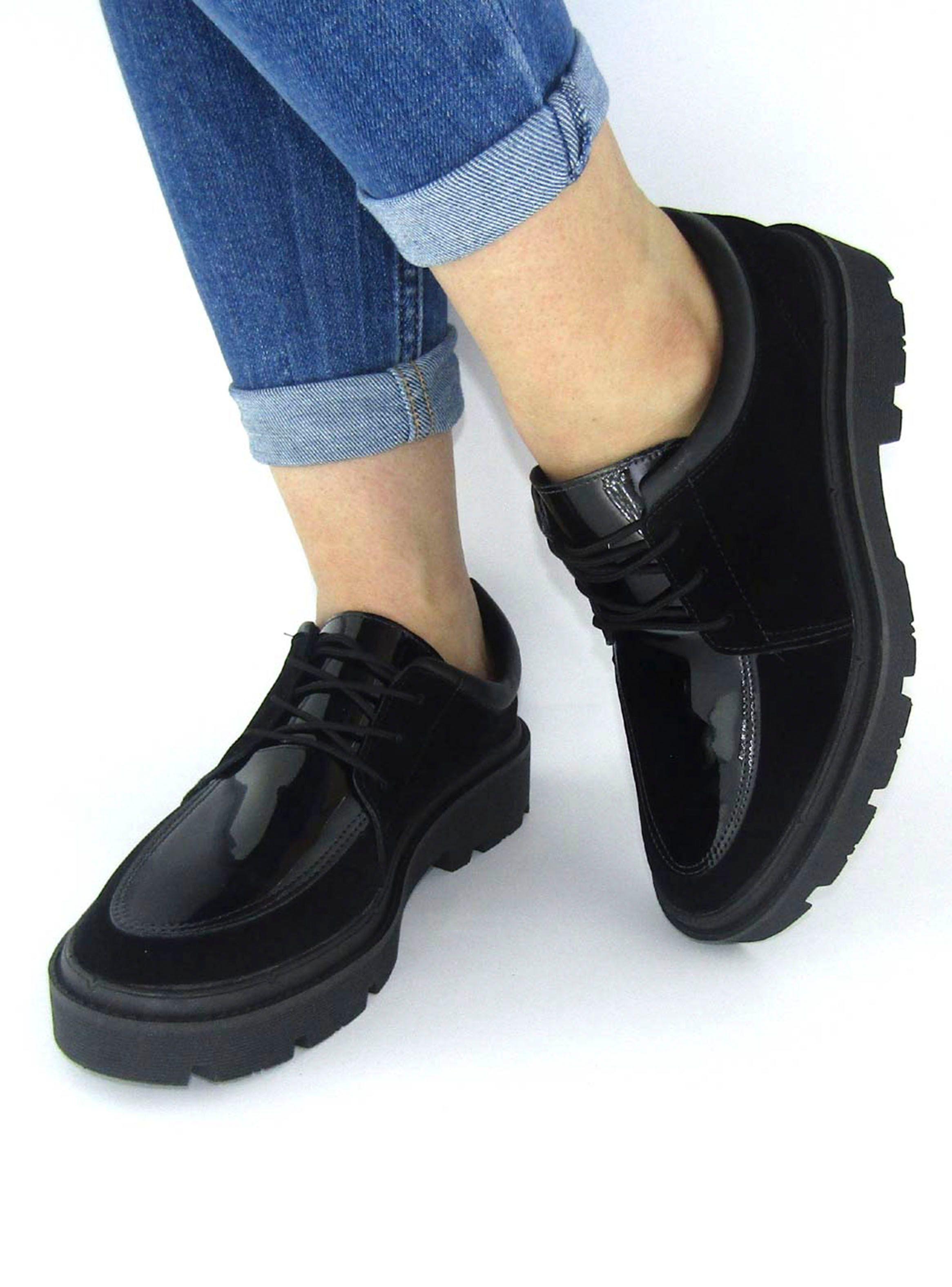 Zapato Casual Negro Isabella Mujer-4