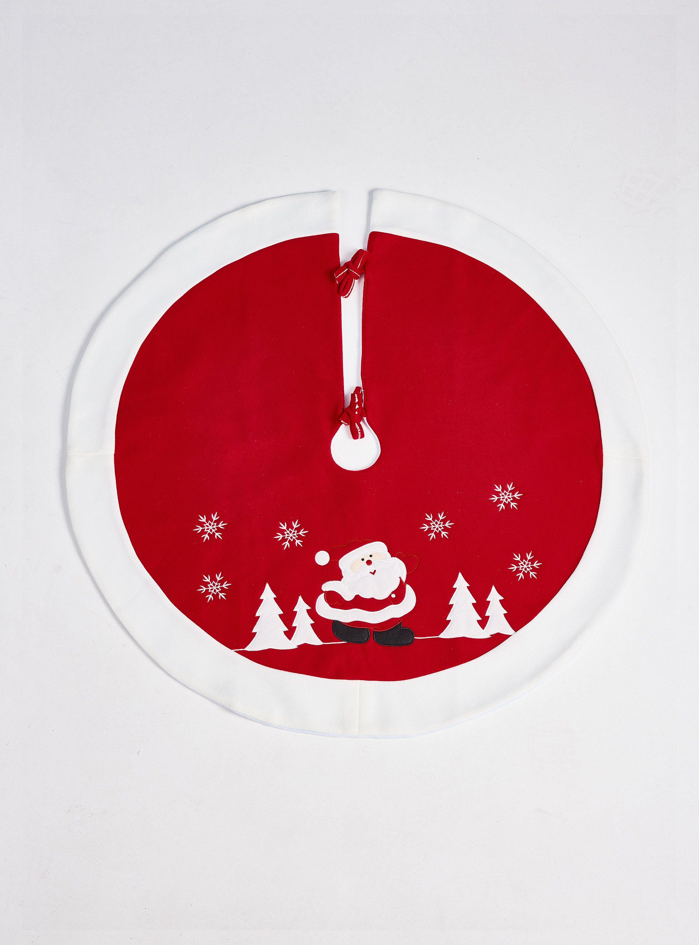 Pie de Árbol Rojo Blanco-0