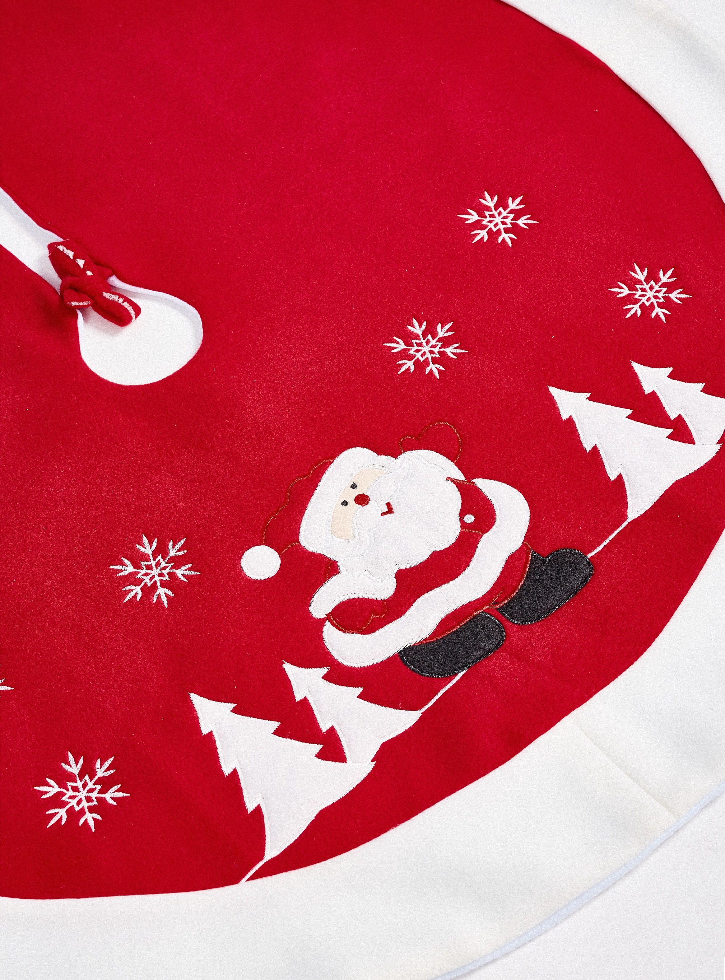 Pie de Árbol Rojo Blanco-1