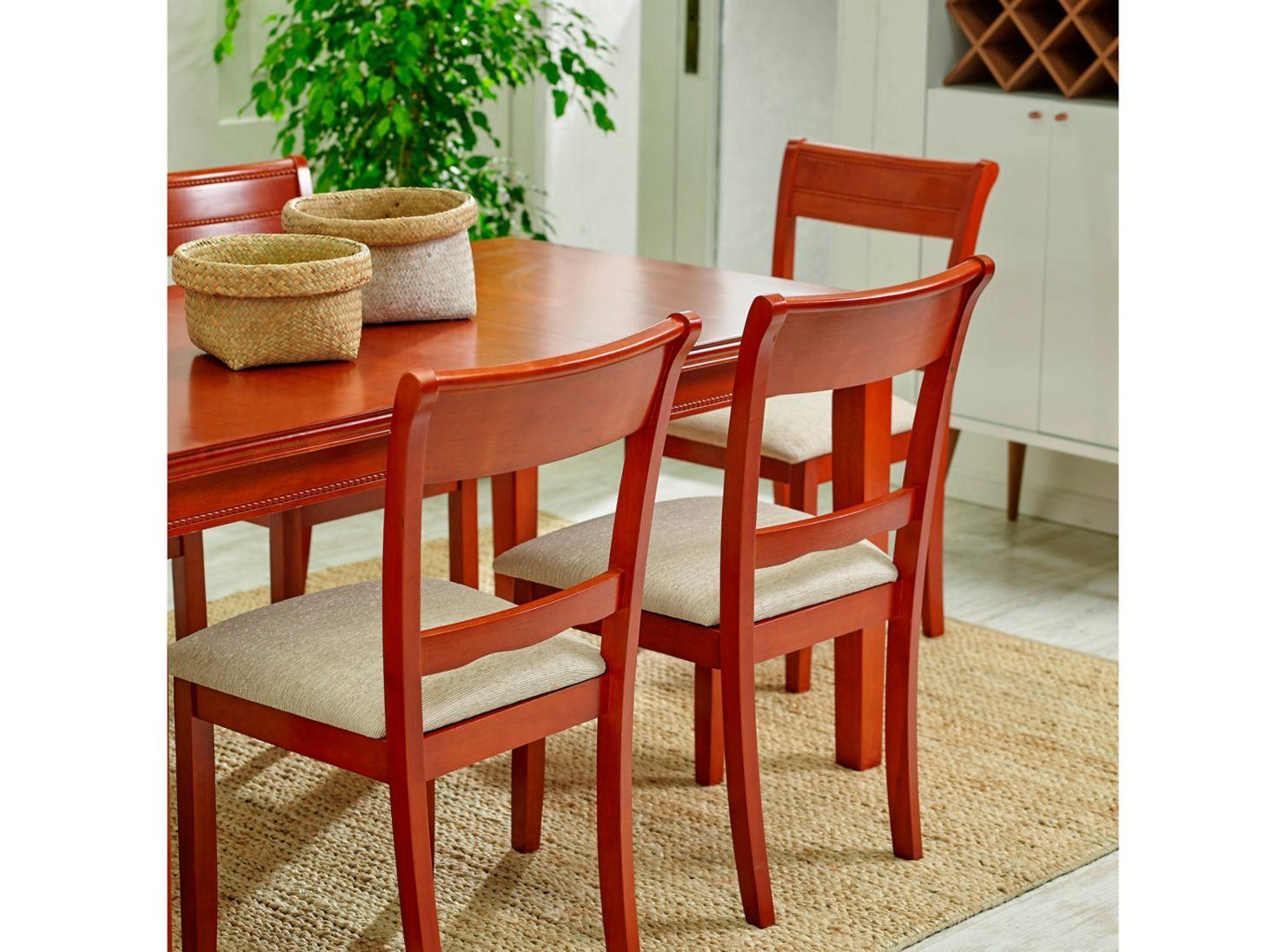 Juego de Comedor Extensible Santa Cruz 6 Sillas Attimo-4