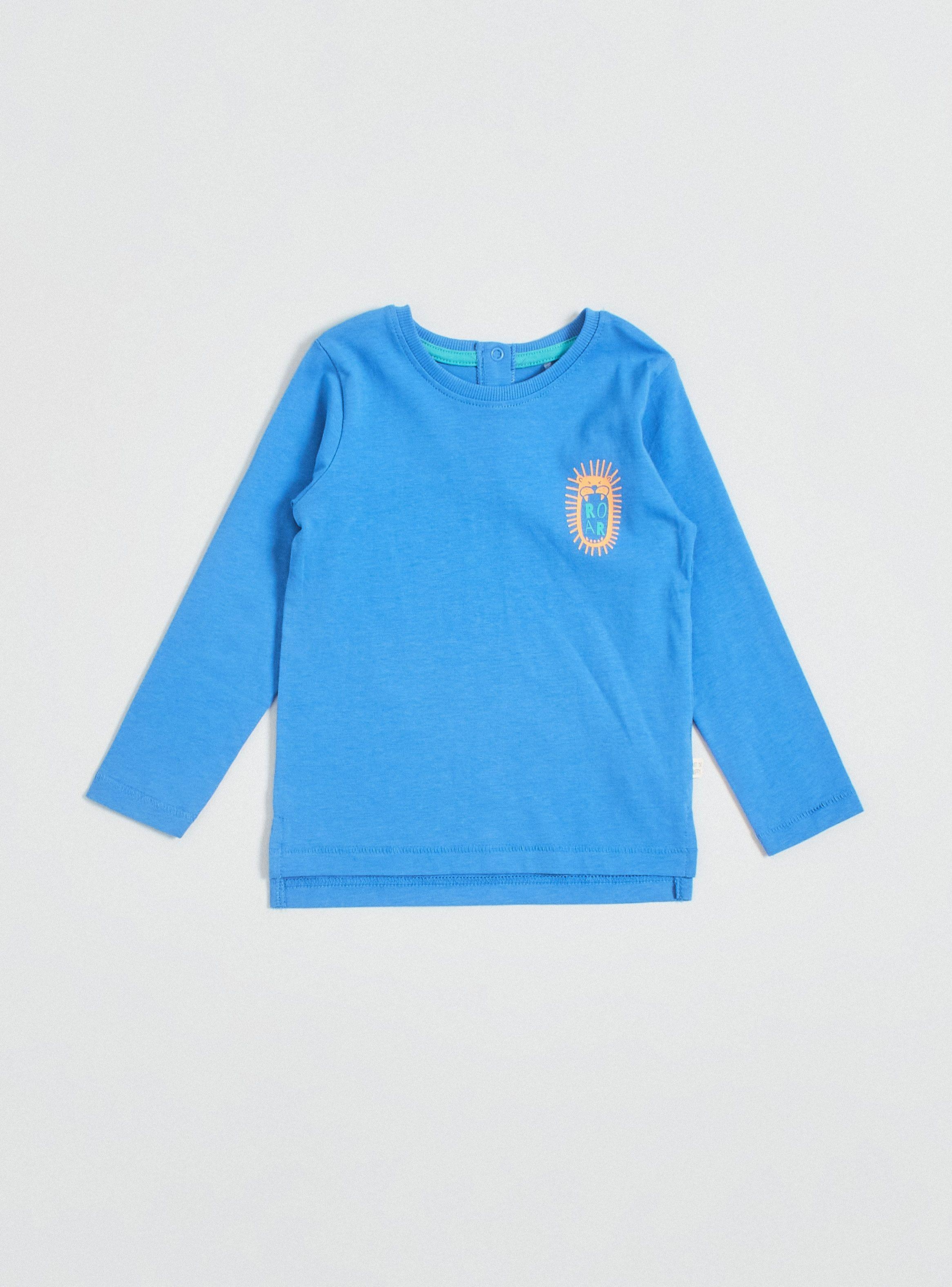 Polera Estampado Manga Larga Niño-0