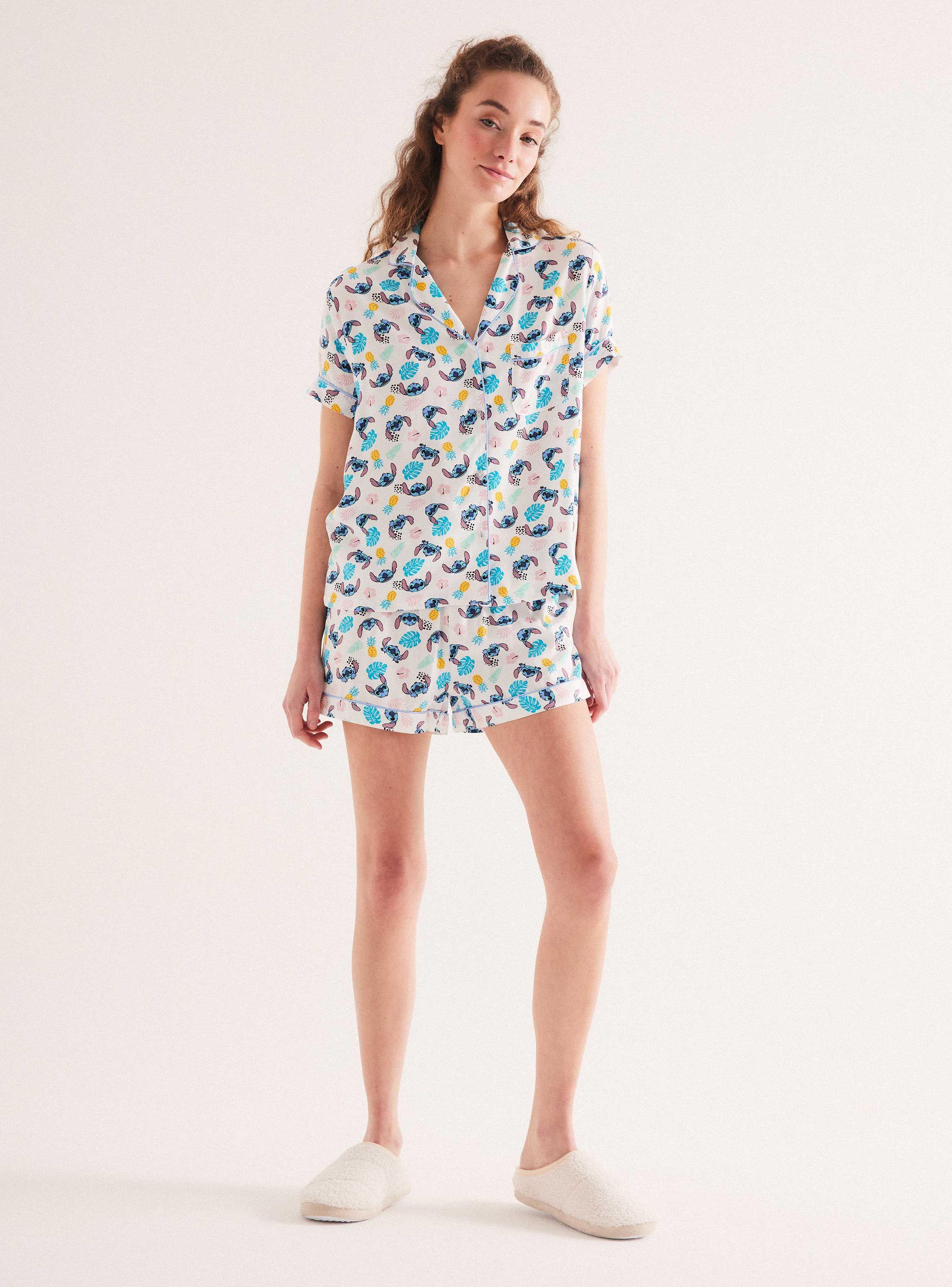 Pijama Disney Stitch Camisero Full Print-4