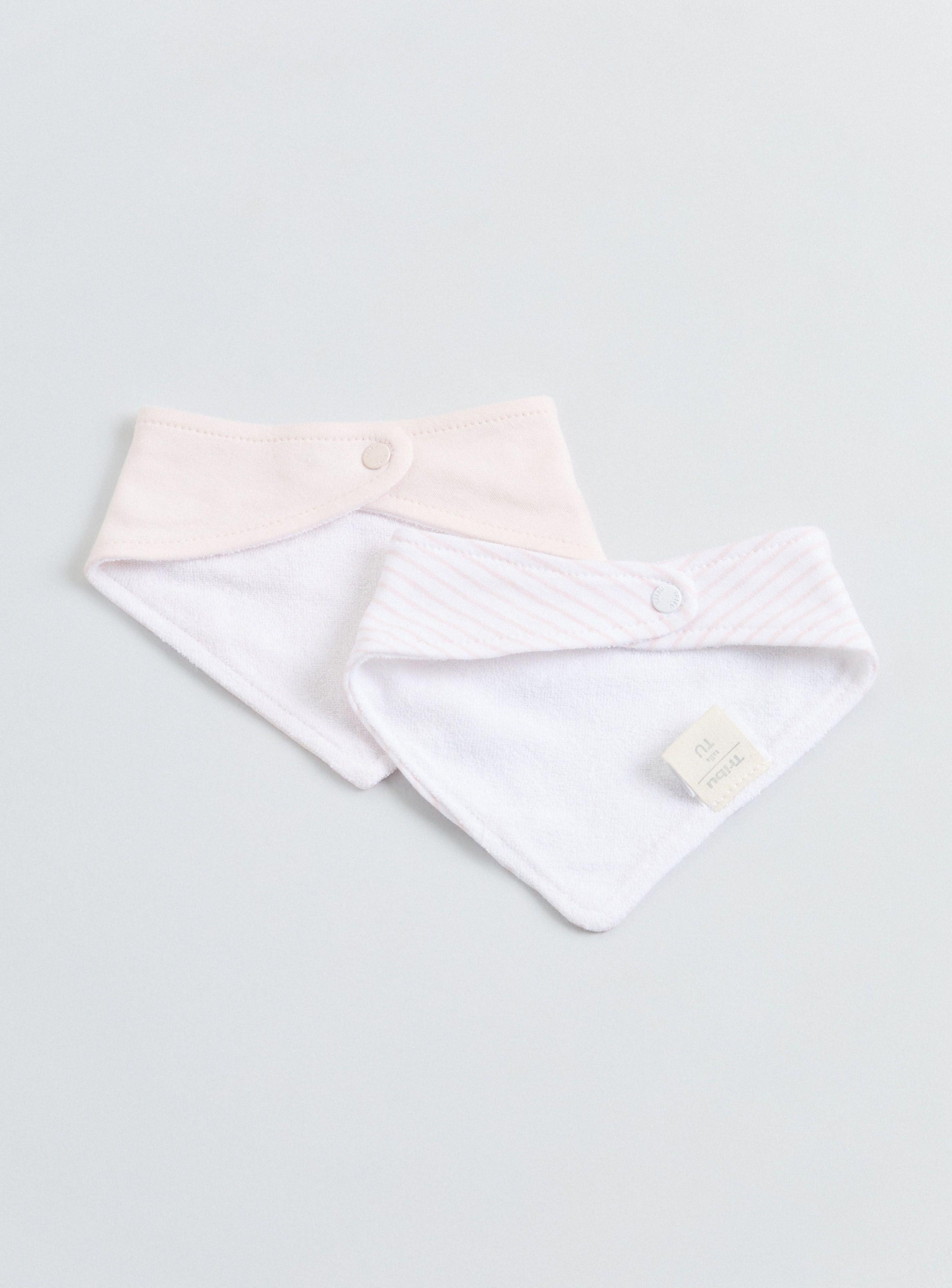 Babero Bipack Estampado con Color Liso-1