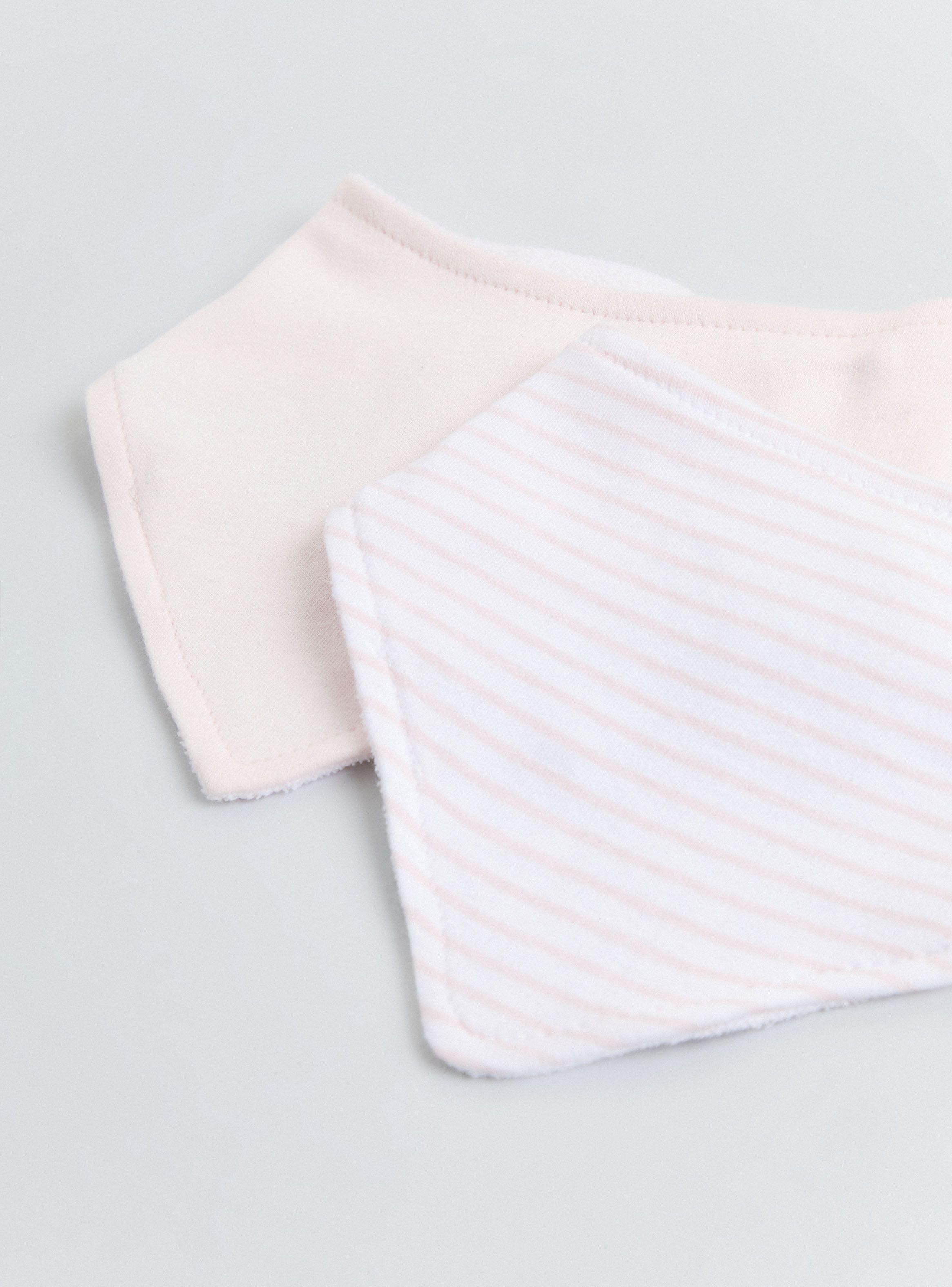 Babero Bipack Estampado con Color Liso-2